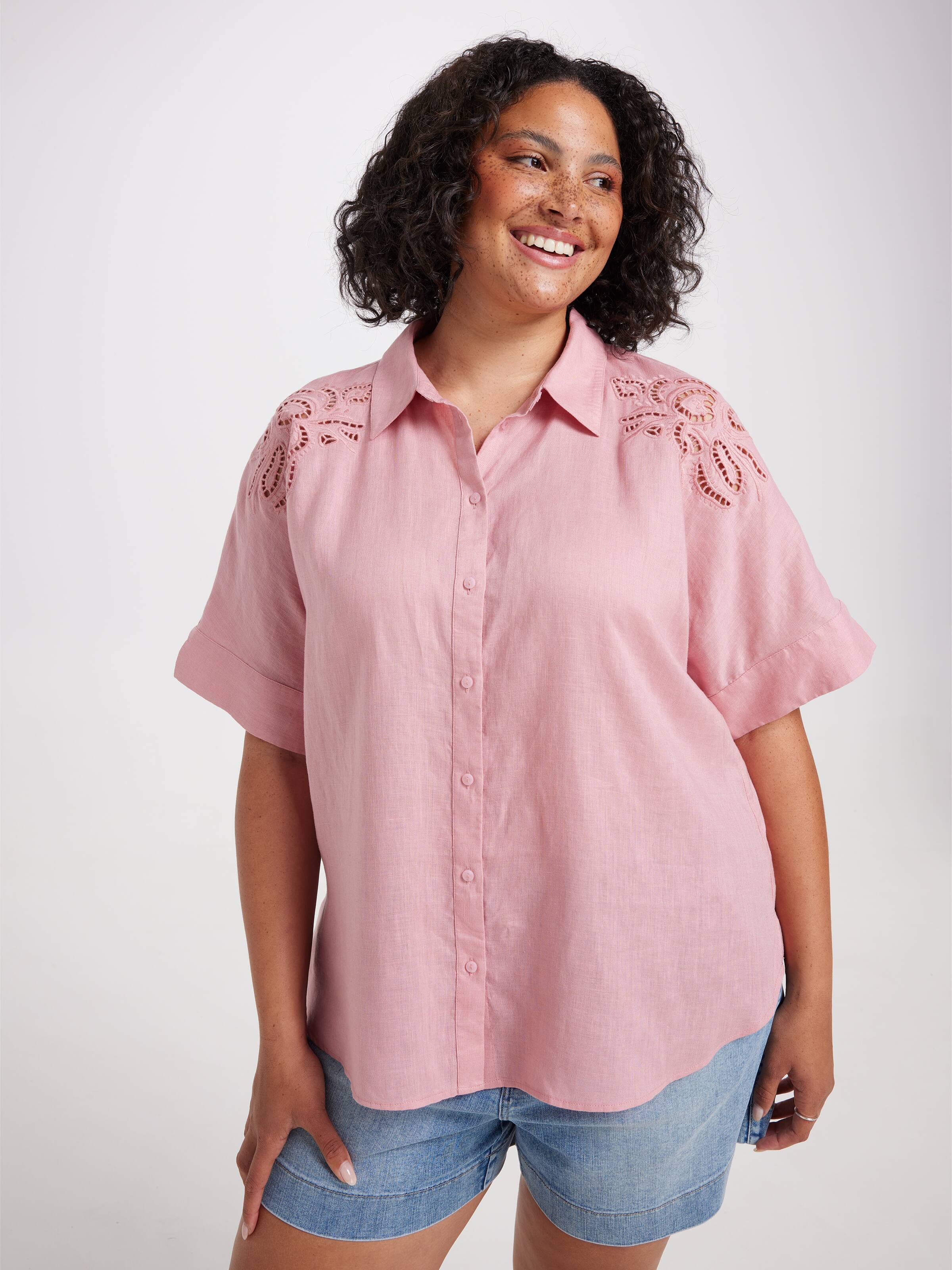 Curve Leslee Short Sleeve Shirt