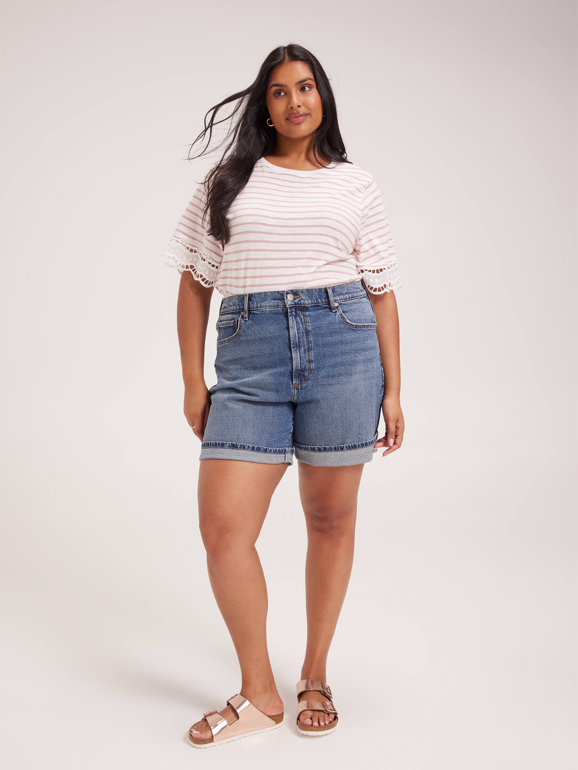 Curve Freya Lace Tee
