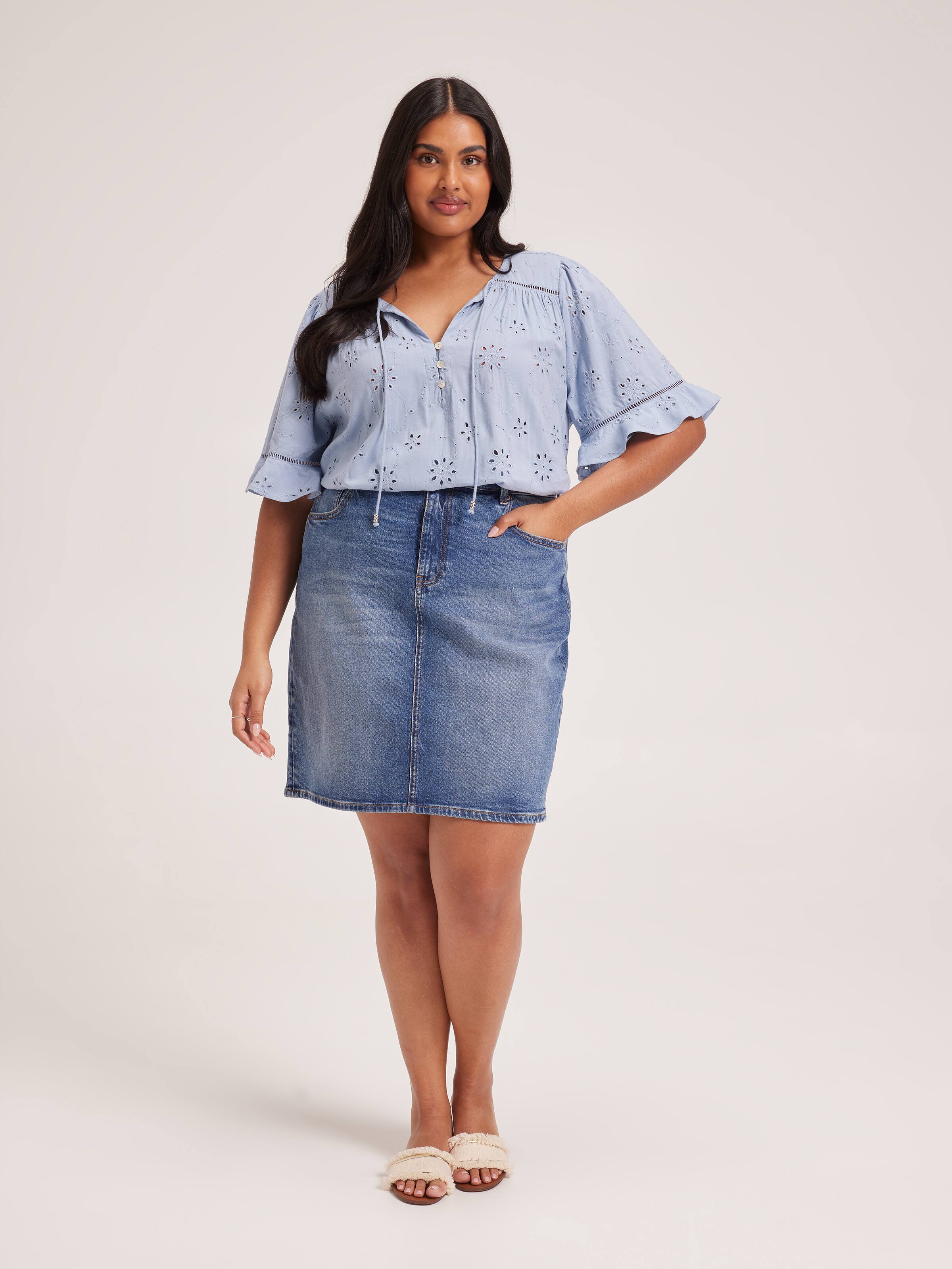 Curve Eva Lace Insert Top