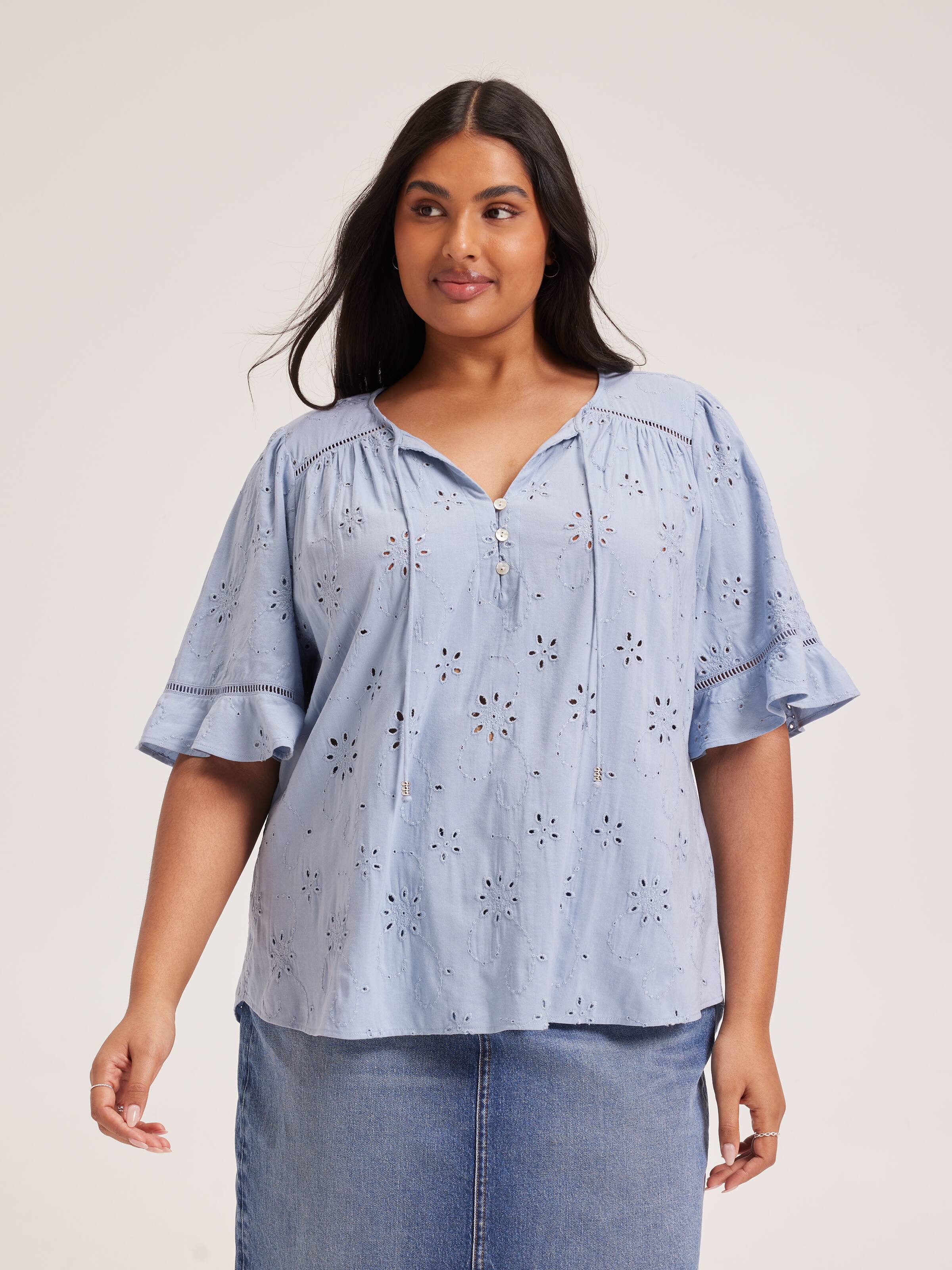 Curve Eva Lace Insert Top