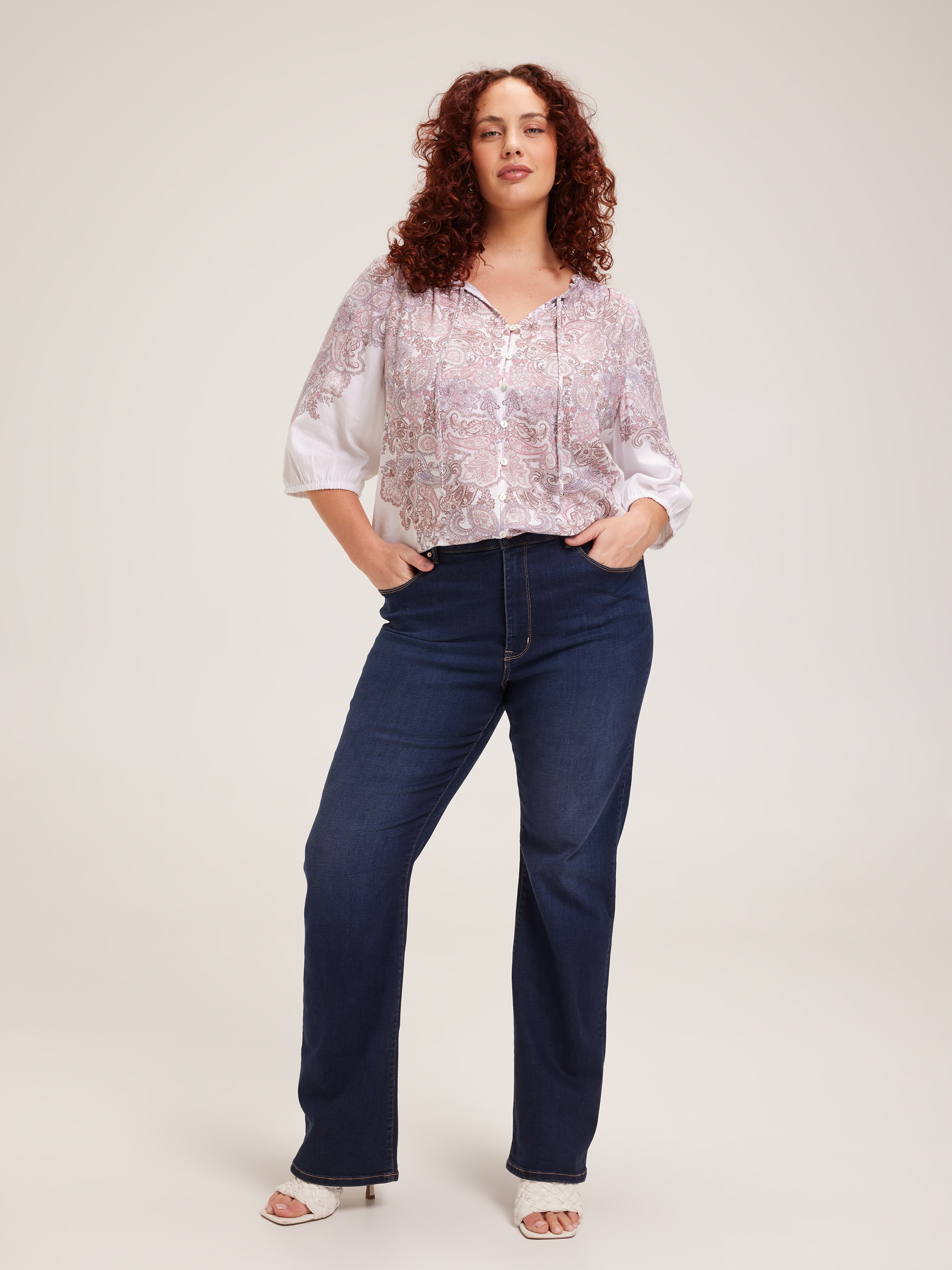 Curve Autumn 3/4 Sleeve Top