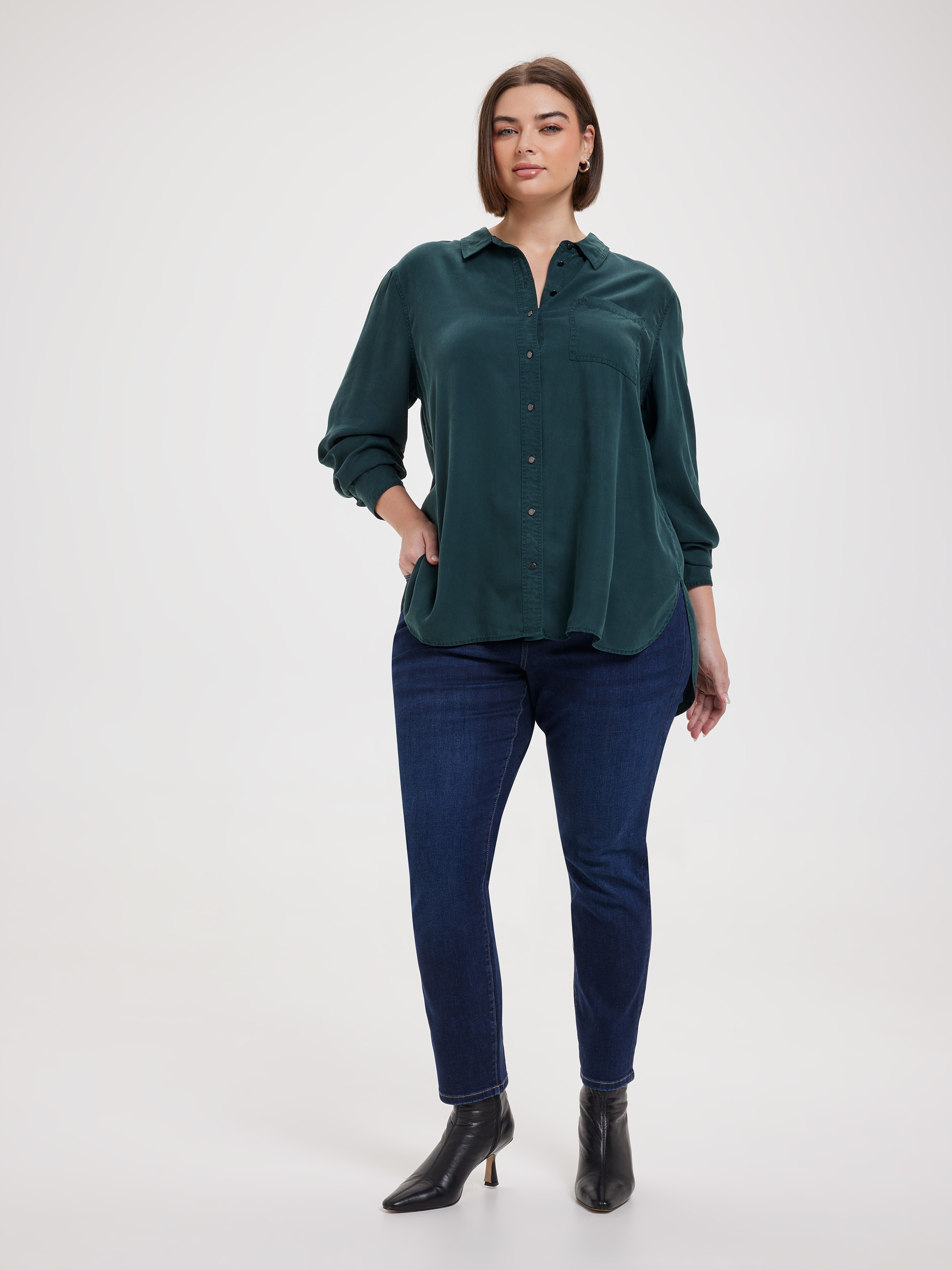 Curve Avril Lyocell Shirt
