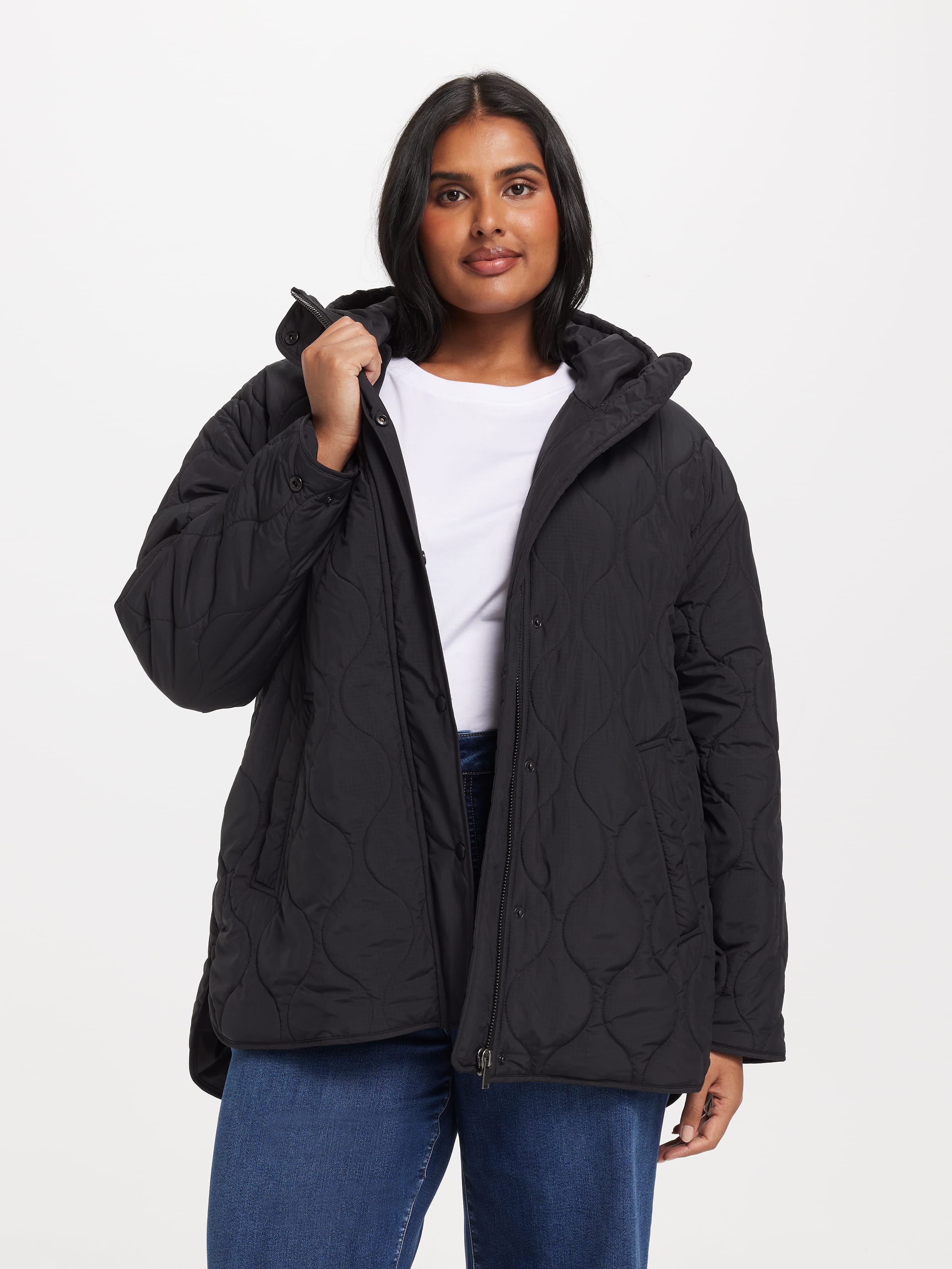 Curve Cora Quilted Jacket