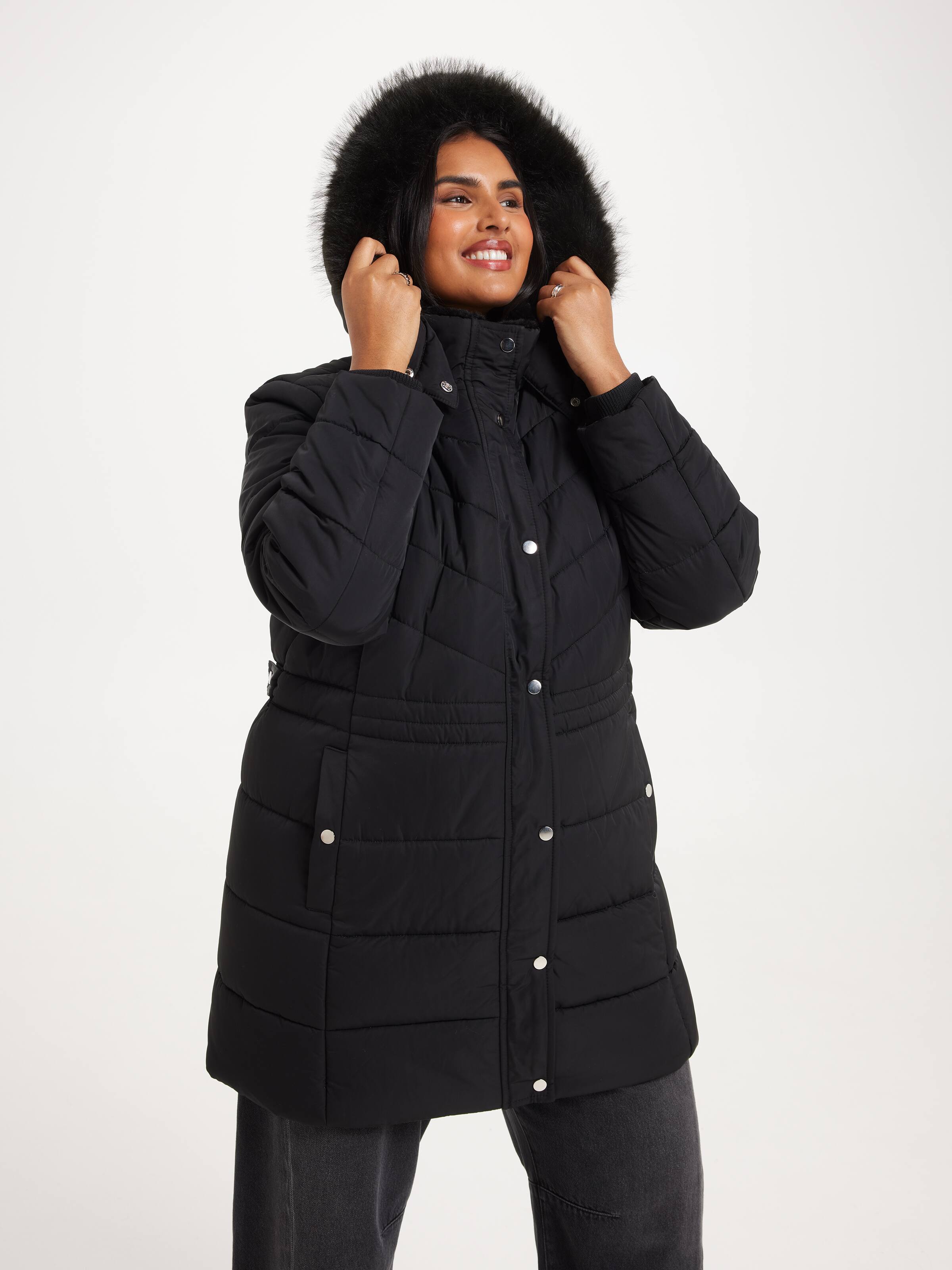 Curve Penny Puffer Jacket