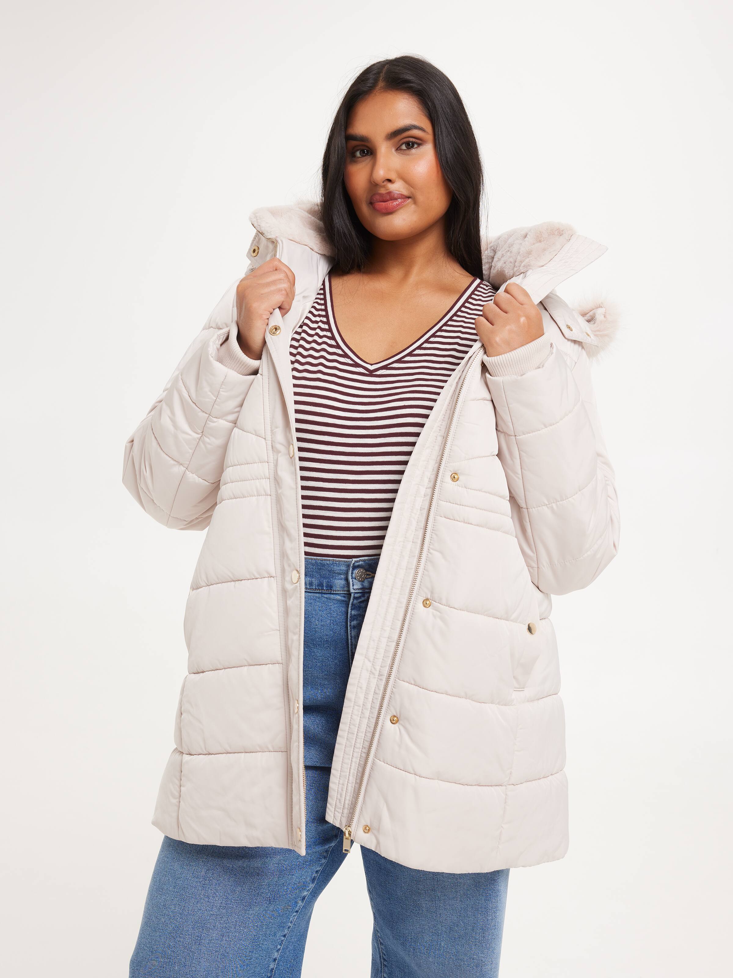 Curve Penny Puffer Jacket