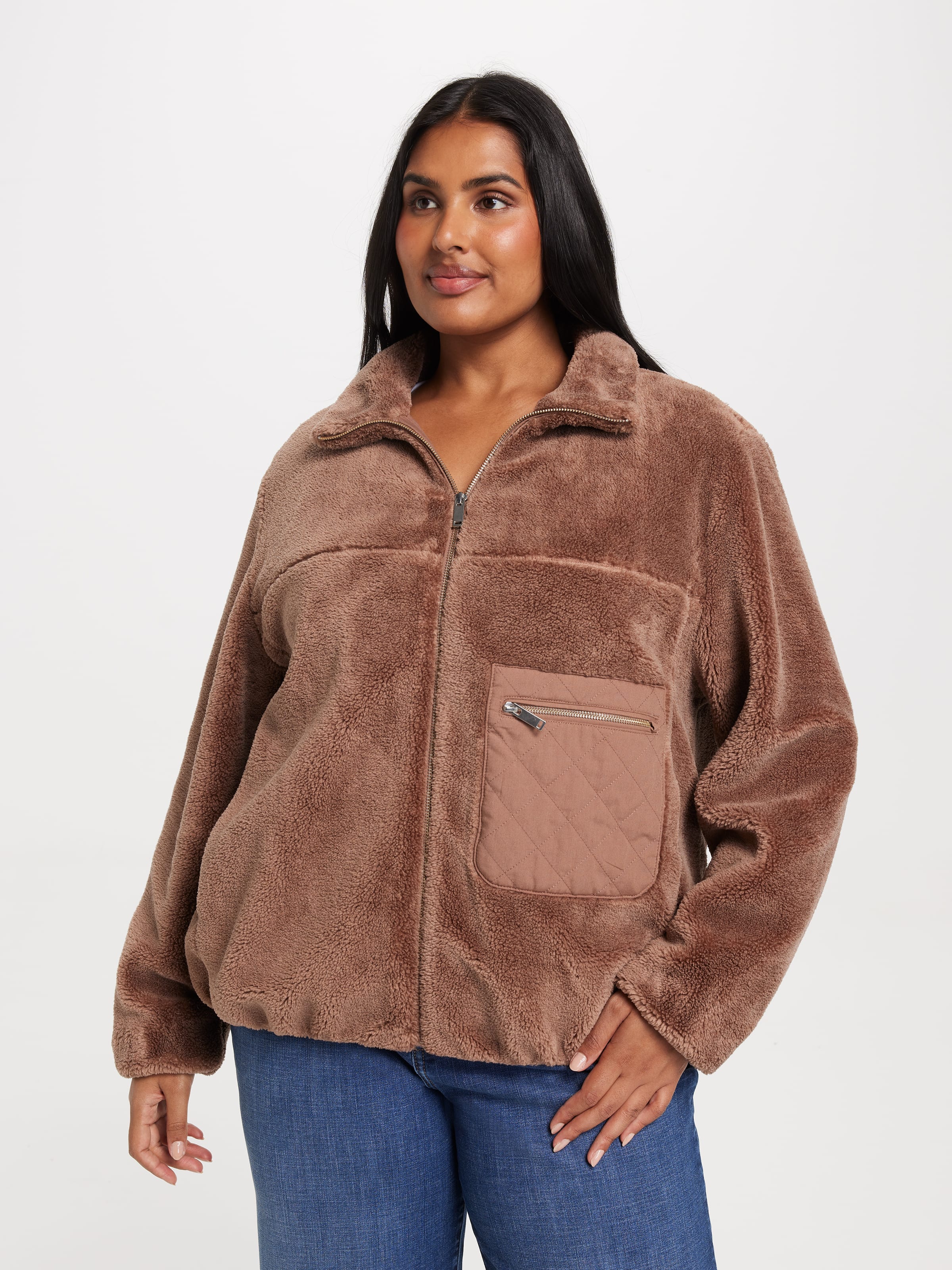 Curve Teddy Jacket