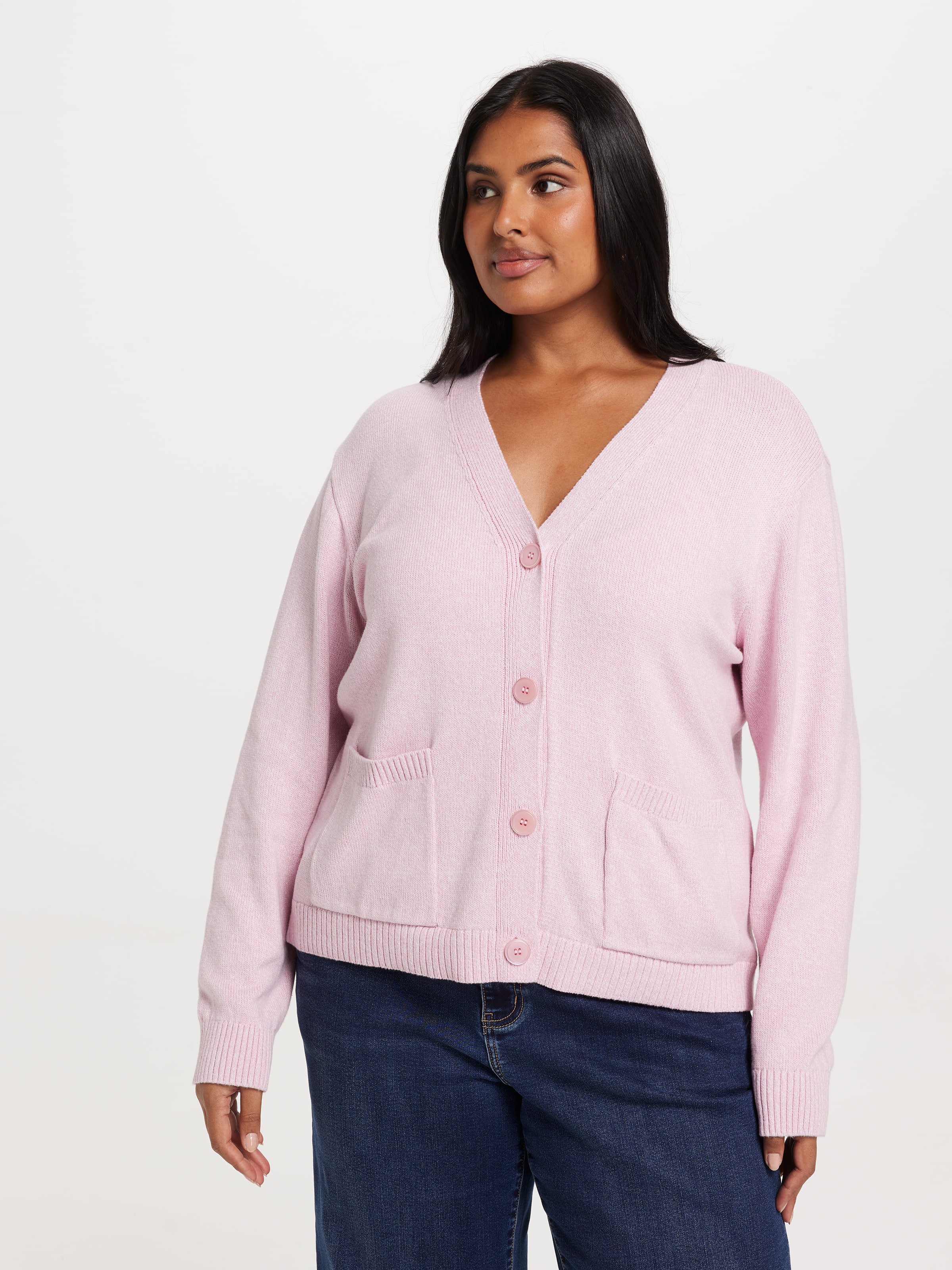 Curve Gia Cotton Cropped Cardi