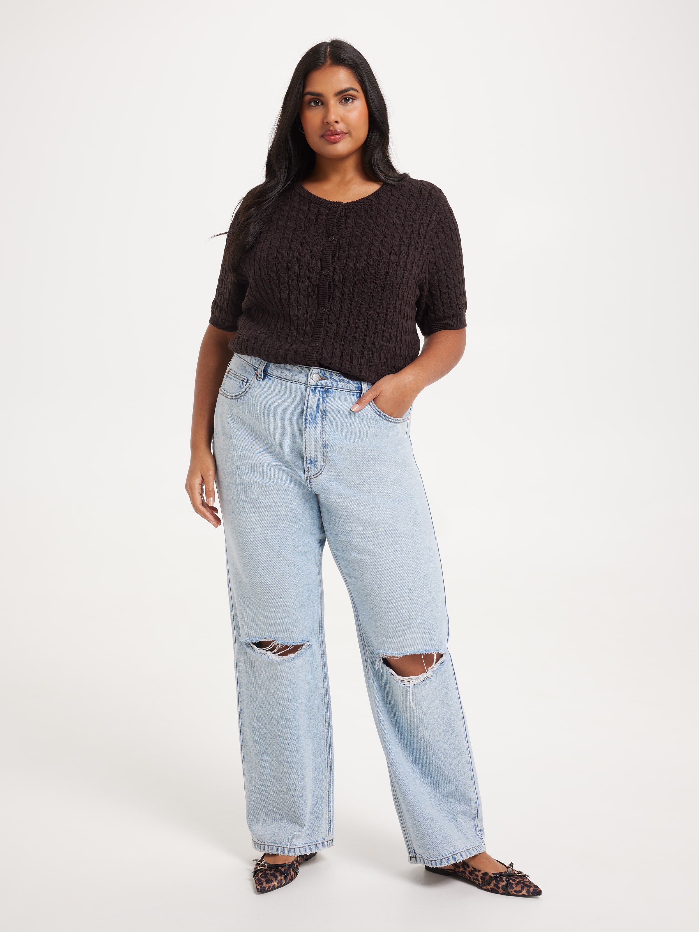Curve Gemima Cable Cardi