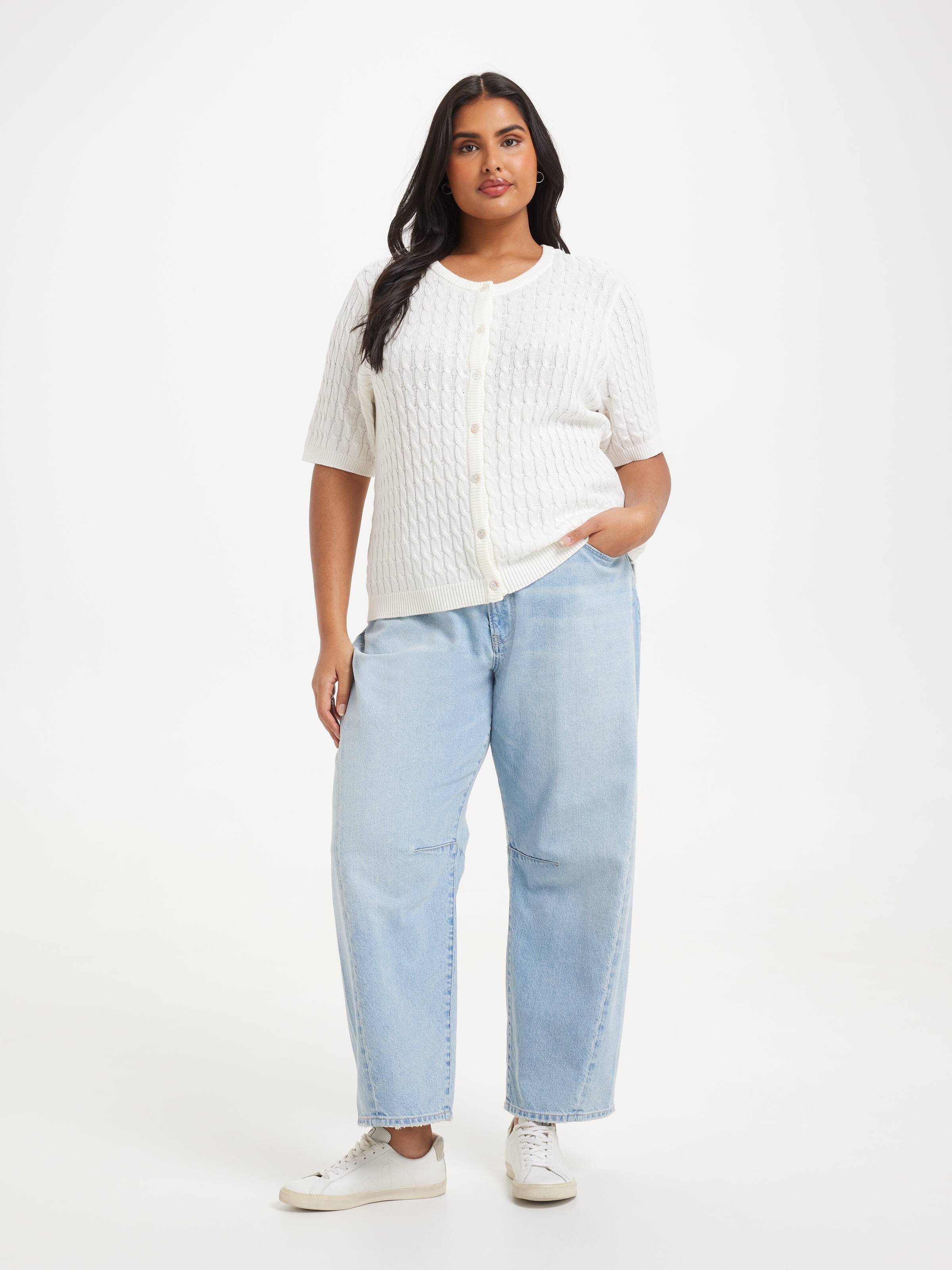 Curve Gemima Cable Cardi
