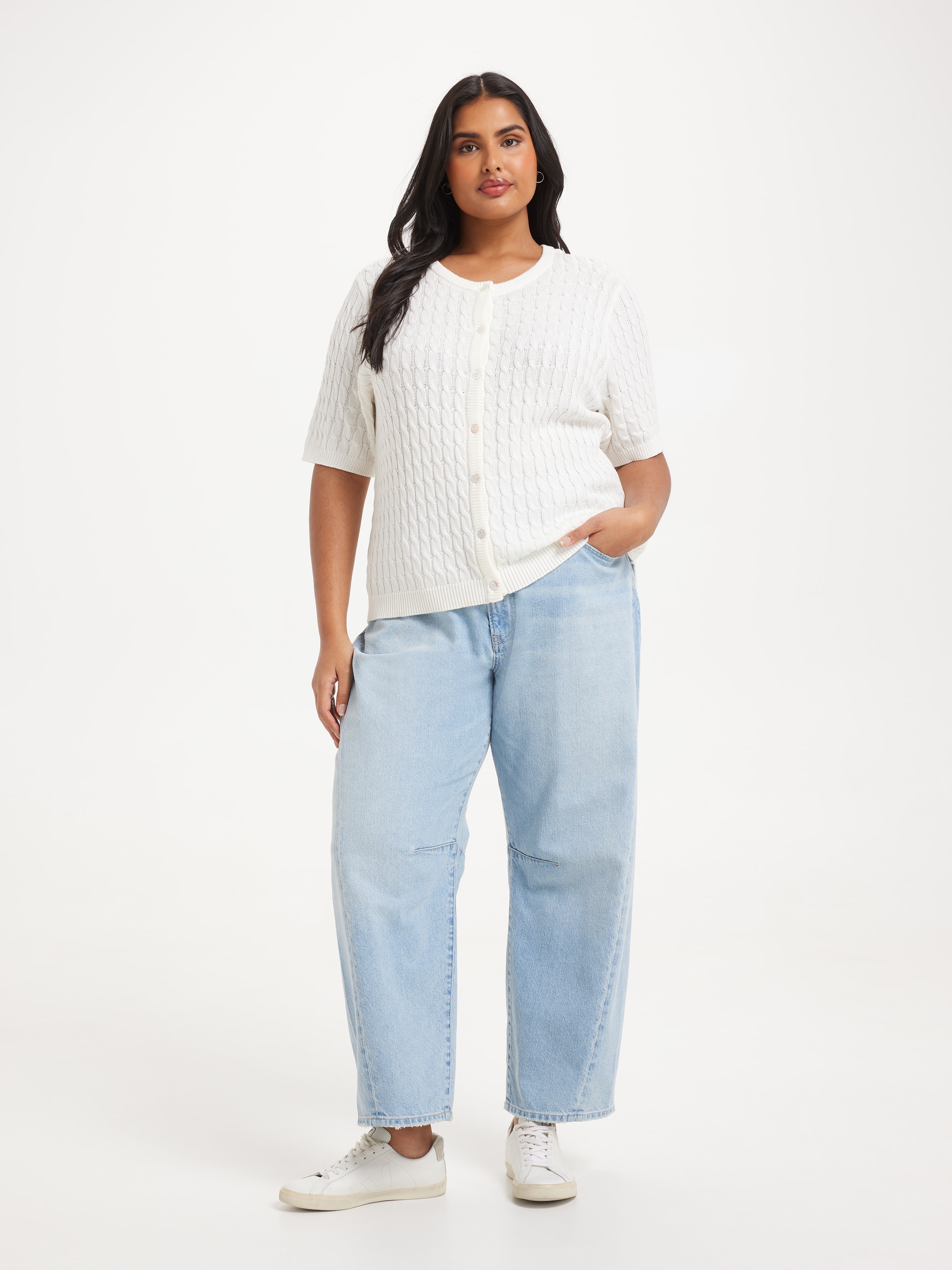 Curve Gemima Cable Cardi