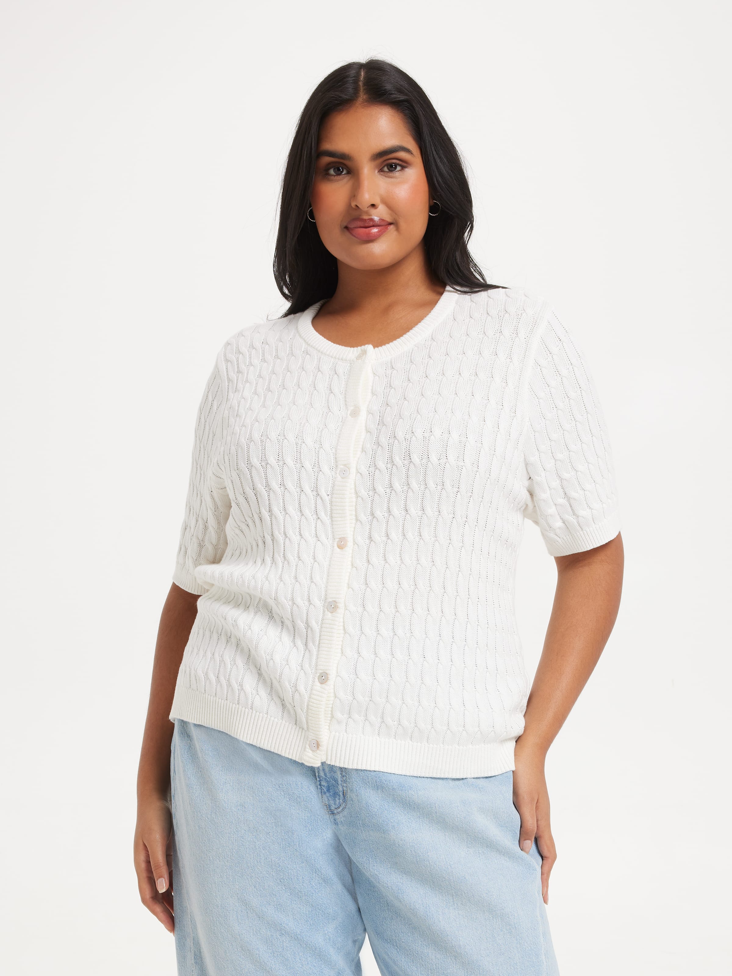 Curve Gemima Cable Cardi