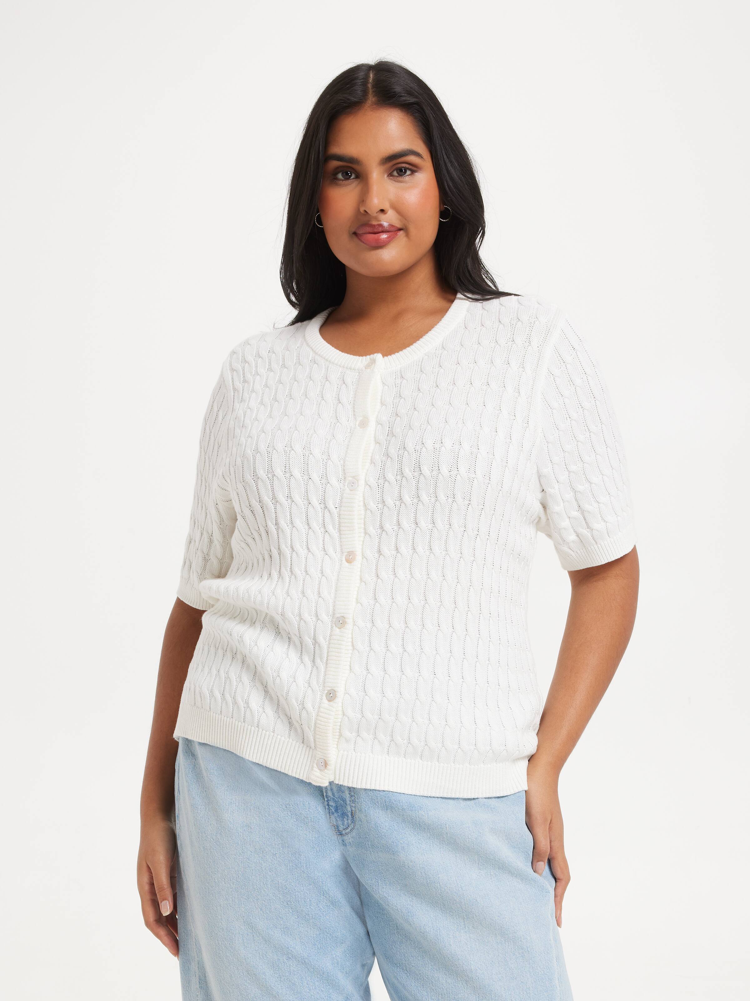 Curve Gemima Cable Cardi