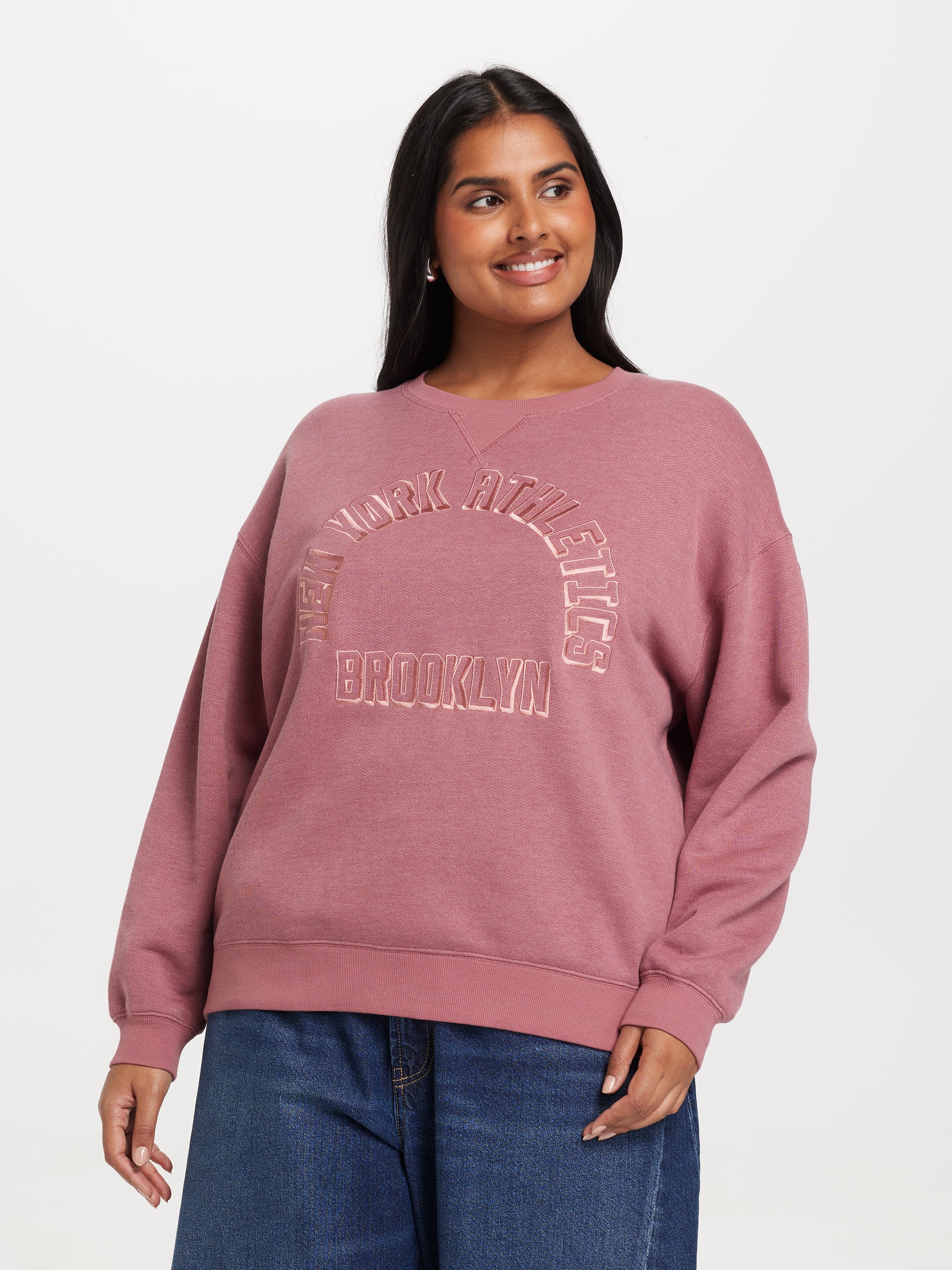 Curve Billi College Crew Sweat