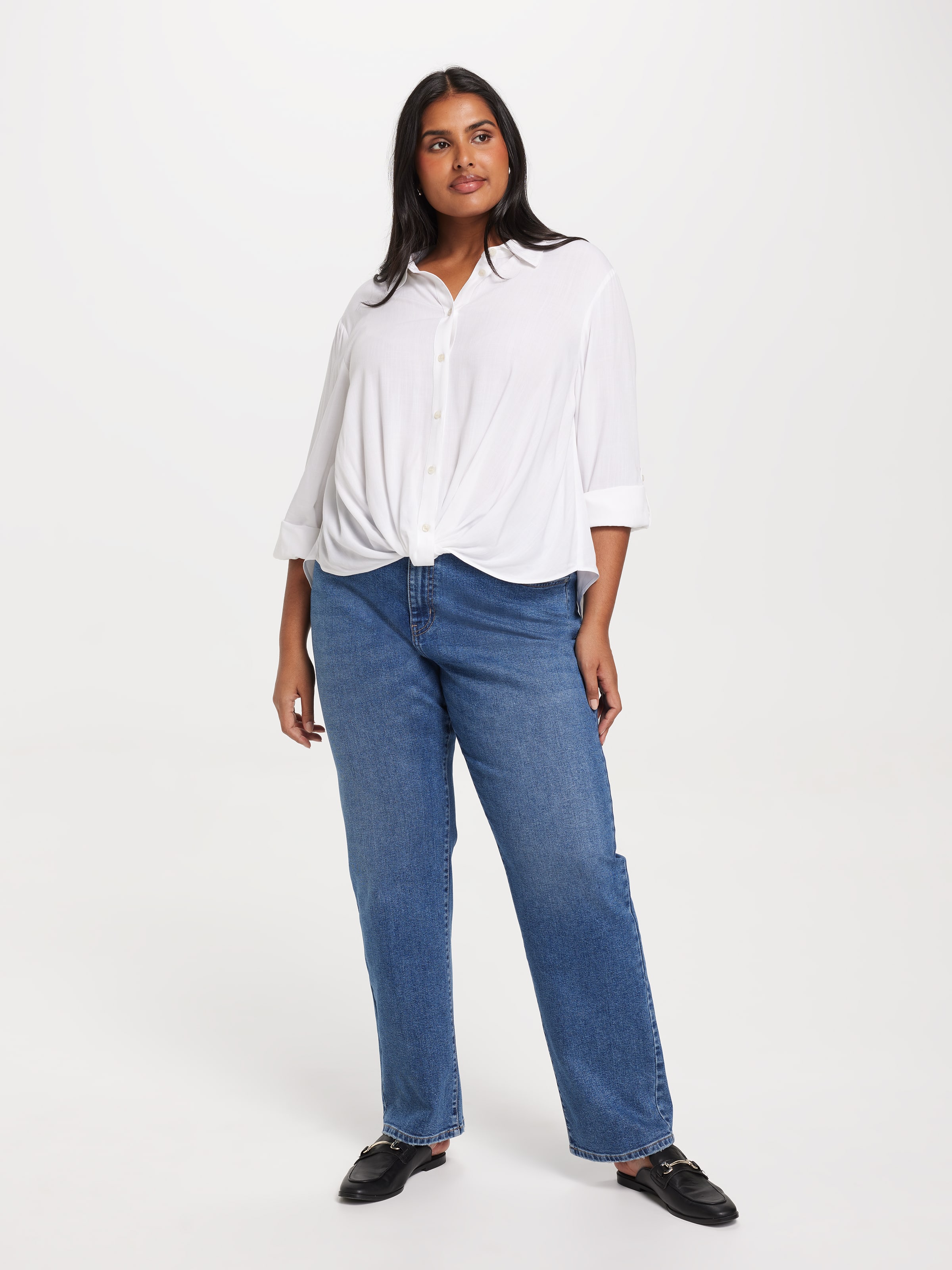 Curve Harper Wrap Shirt