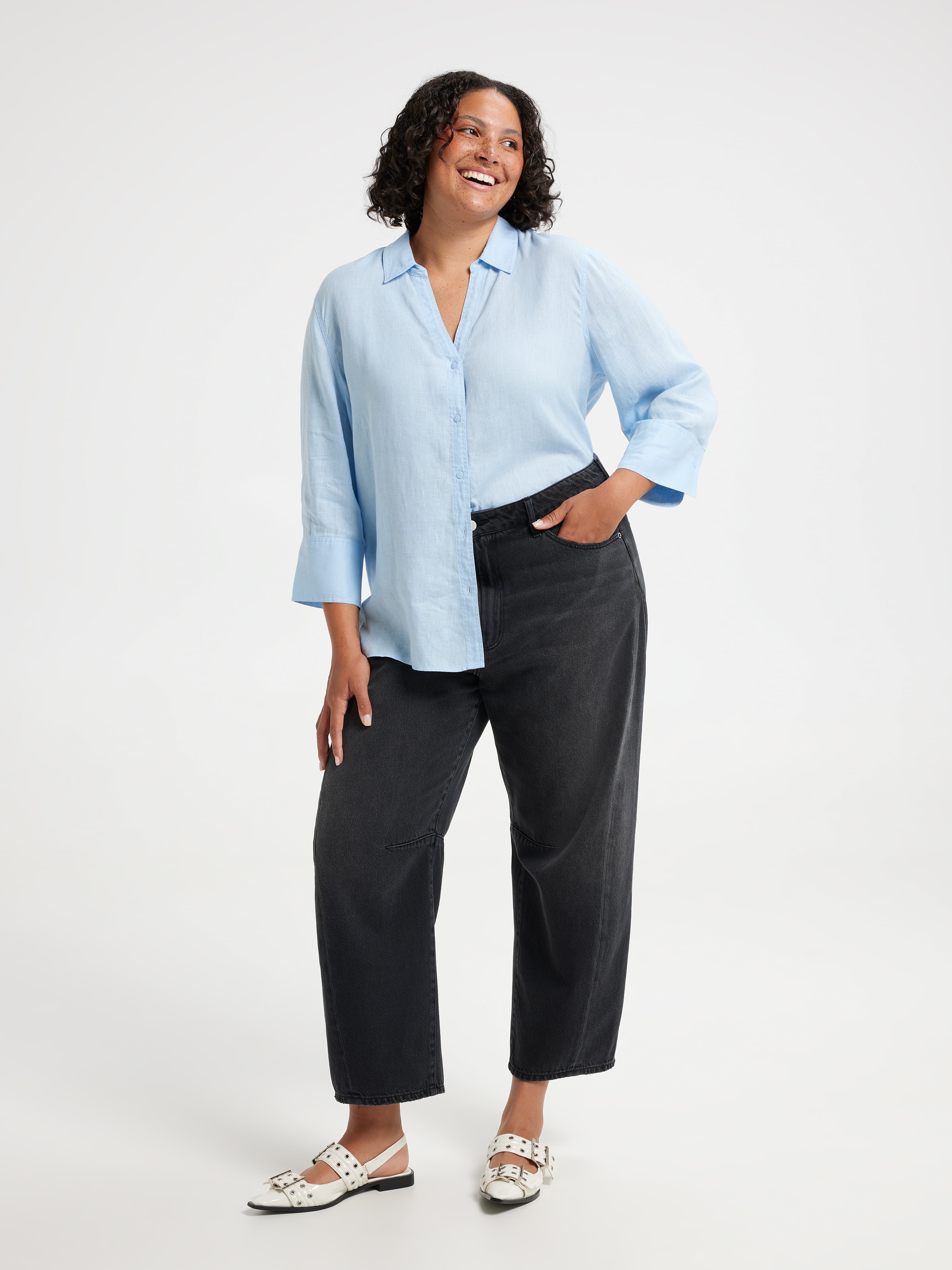Curve Hamilton 3/4 Sleeve Shirt