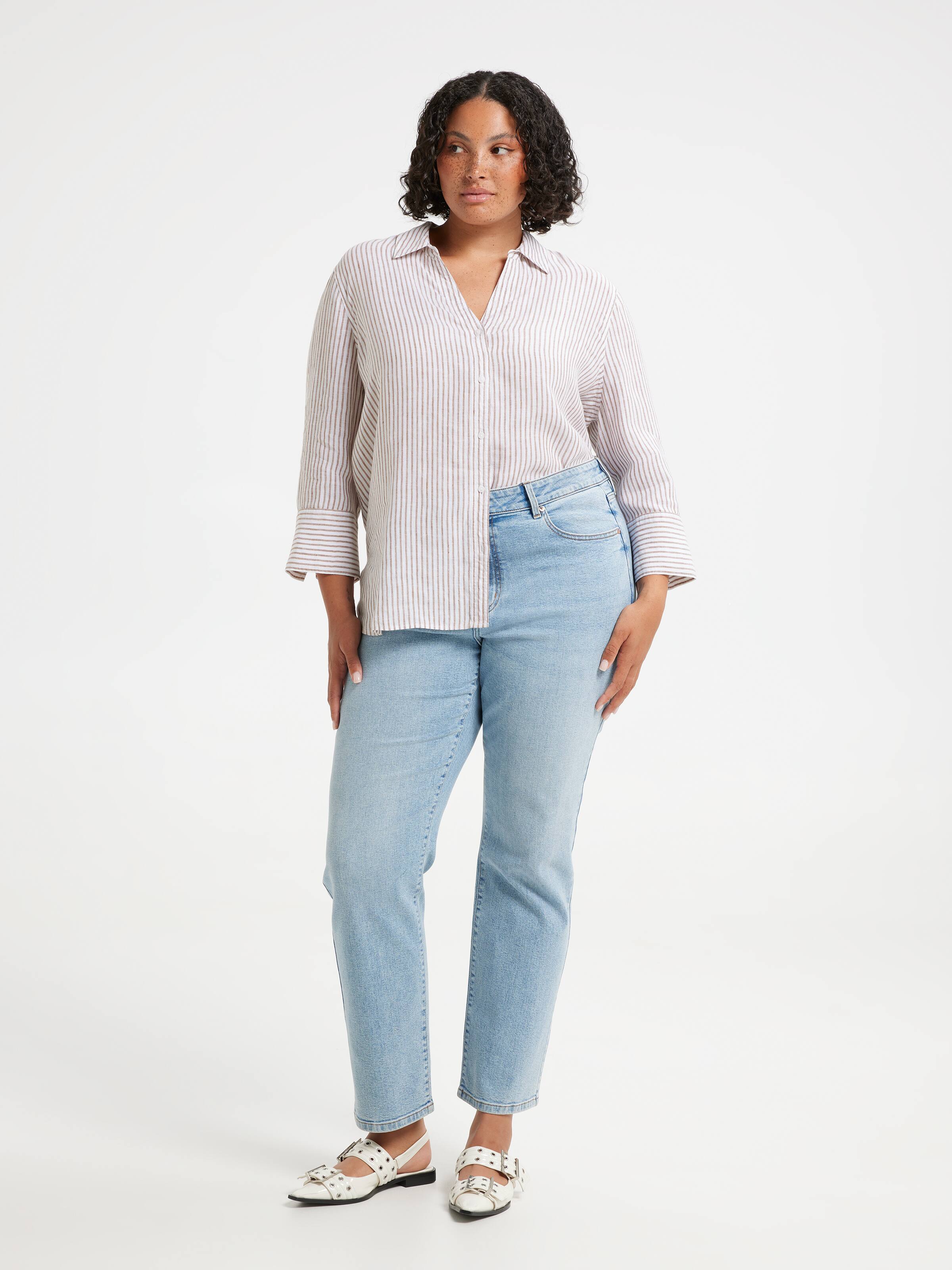 Curve Hamilton 3/4 Sleeve Shirt