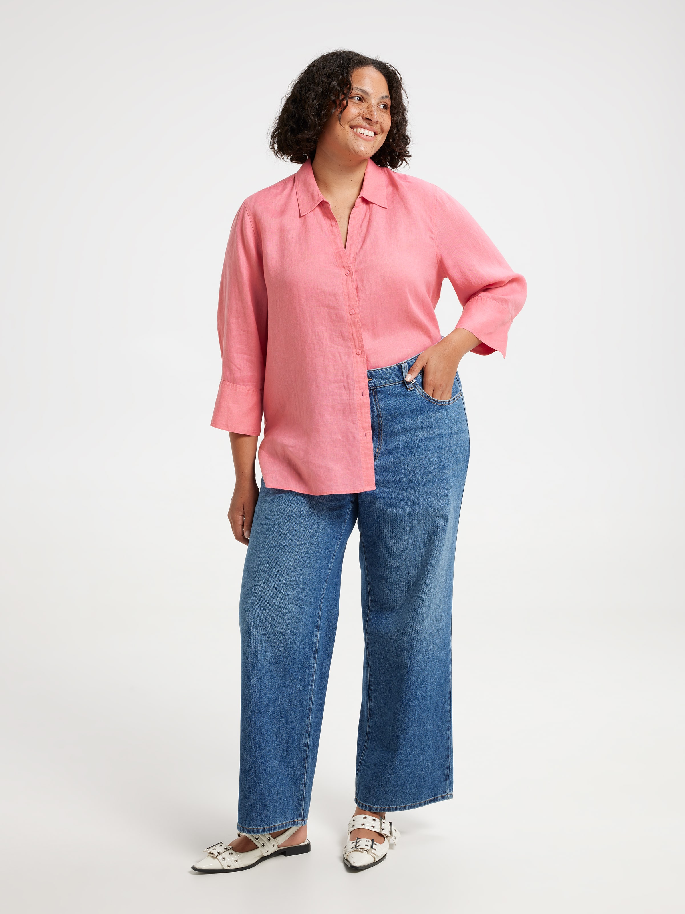 Curve Hamilton 3/4 Sleeve Shirt