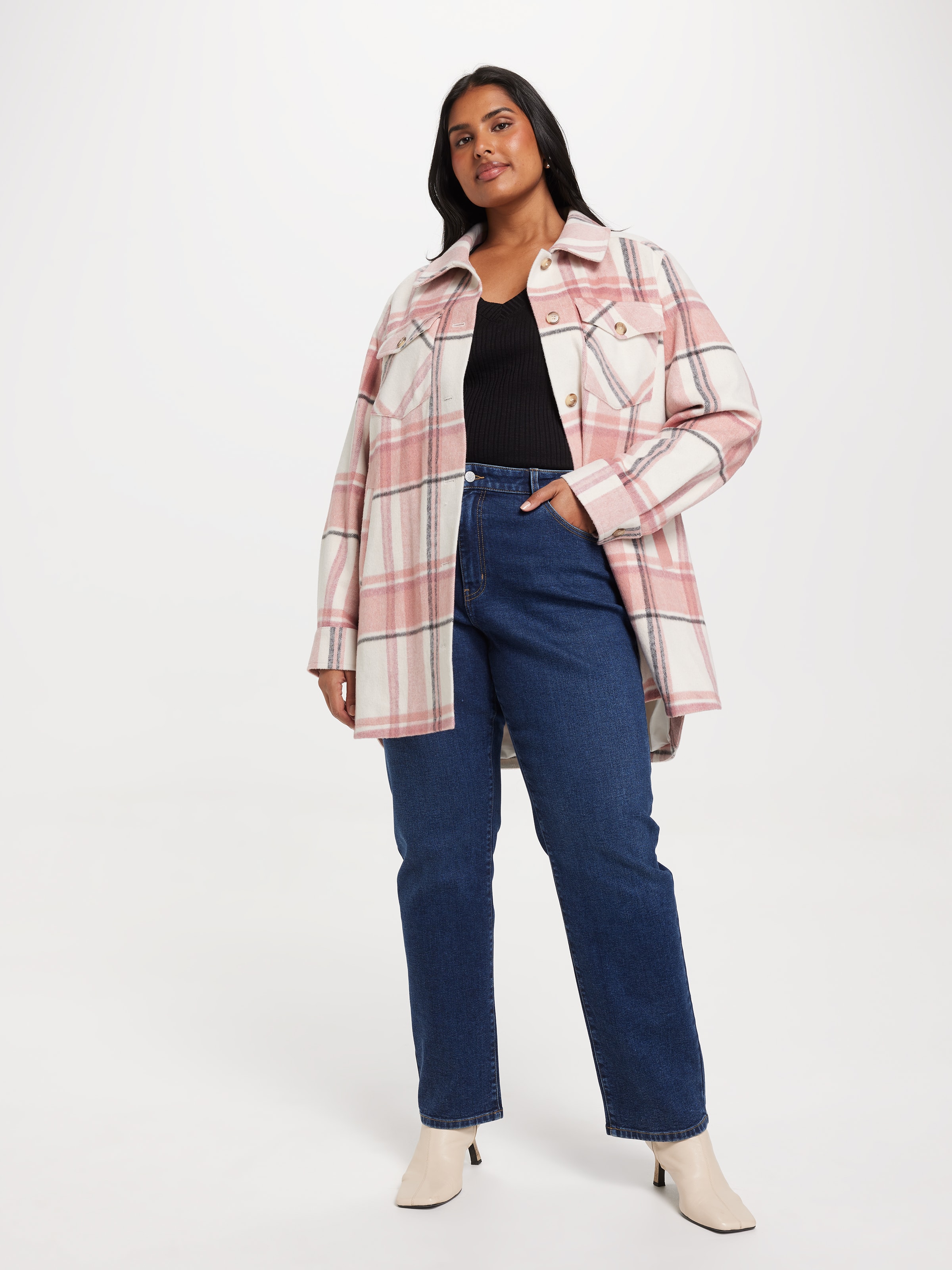 Curve Nicole Mid Shacket
