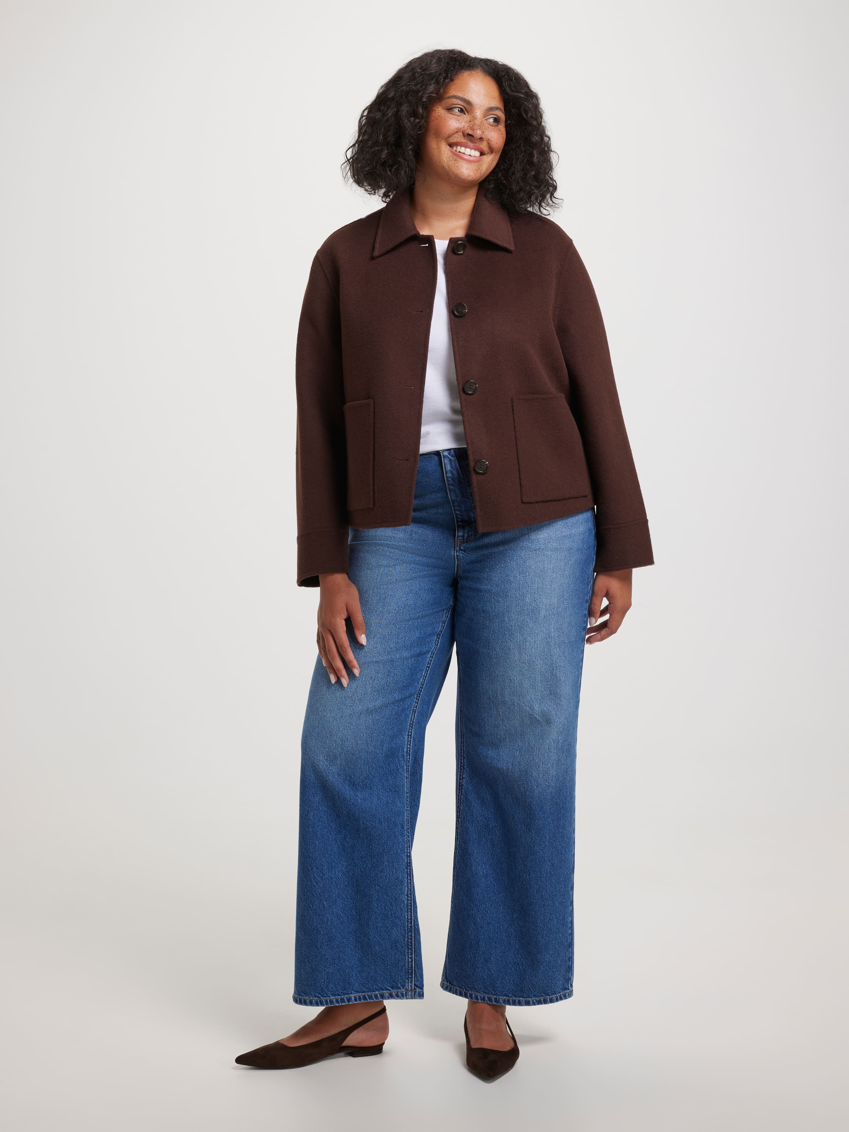 Curve Gloria Wool Rich Jacket