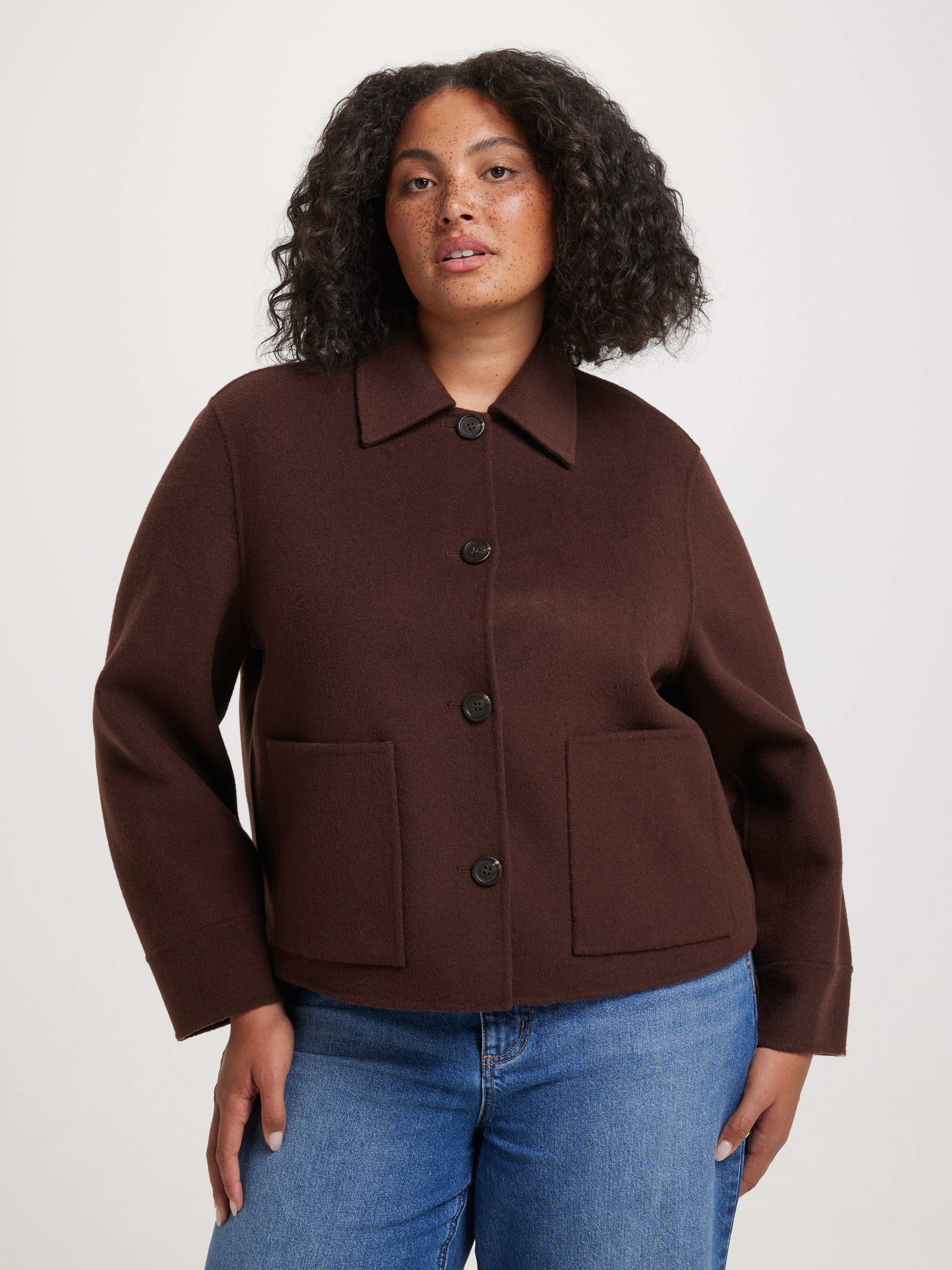 Curve Gloria Wool Rich Jacket
