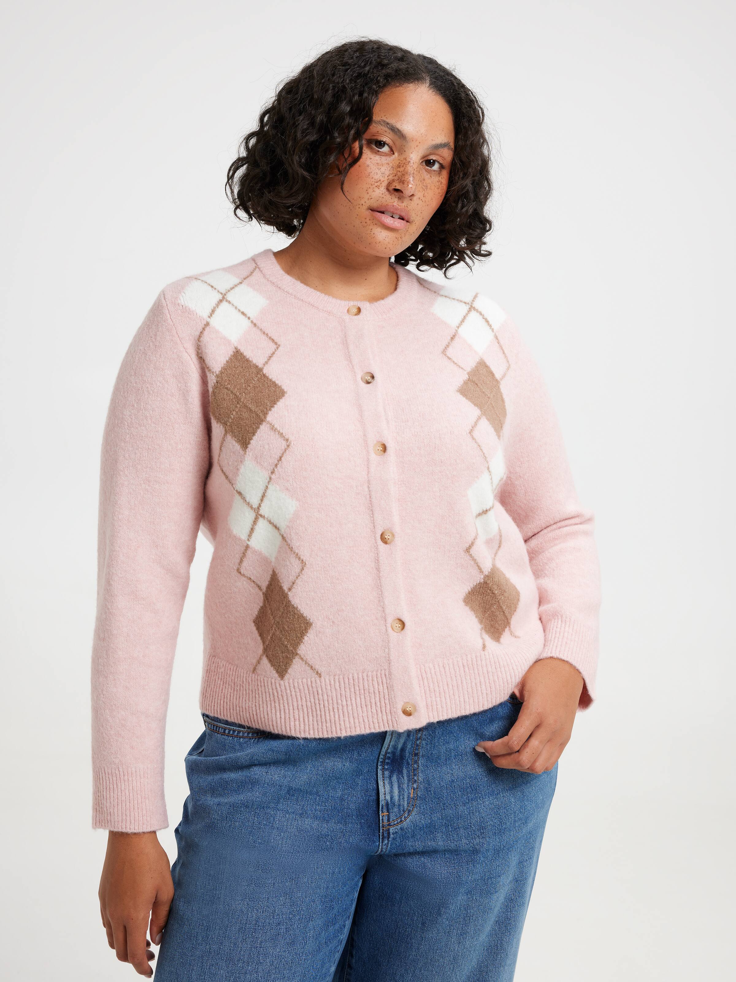 Curve Liana Luxe Crew Neck Cardi