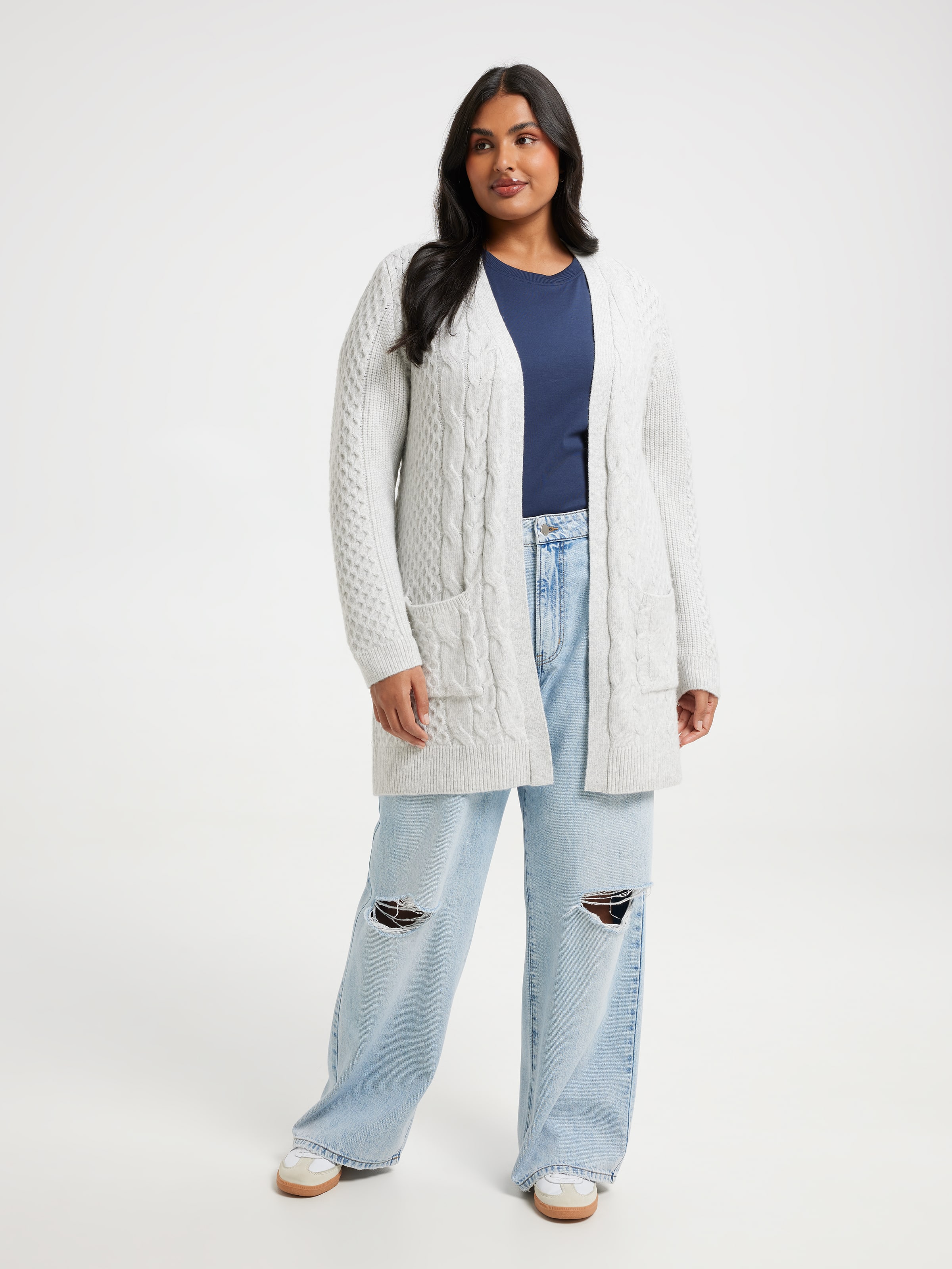 Curve Helena Midi Cable Cardi