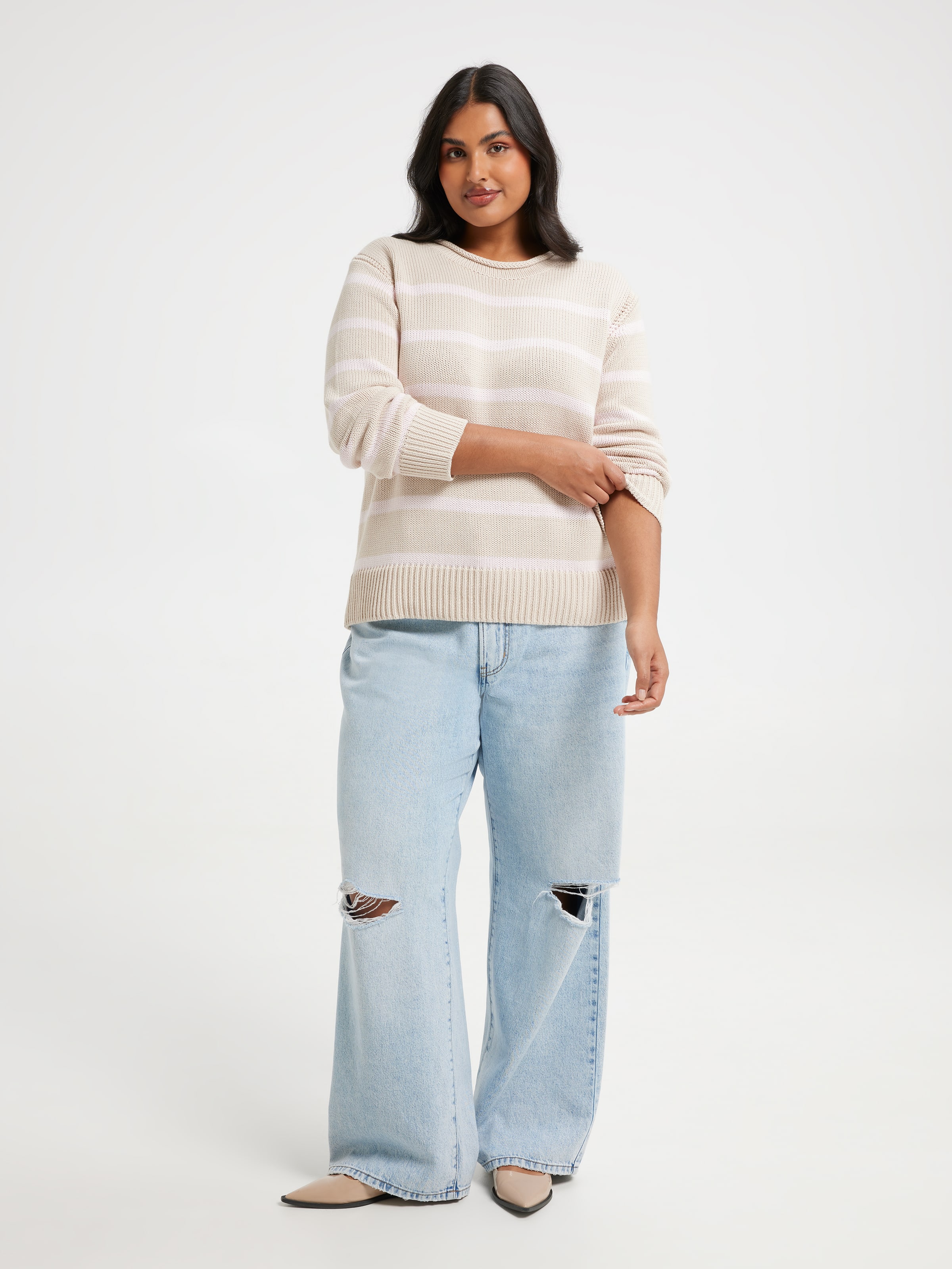 Curve Darla Roll Neck Pullover