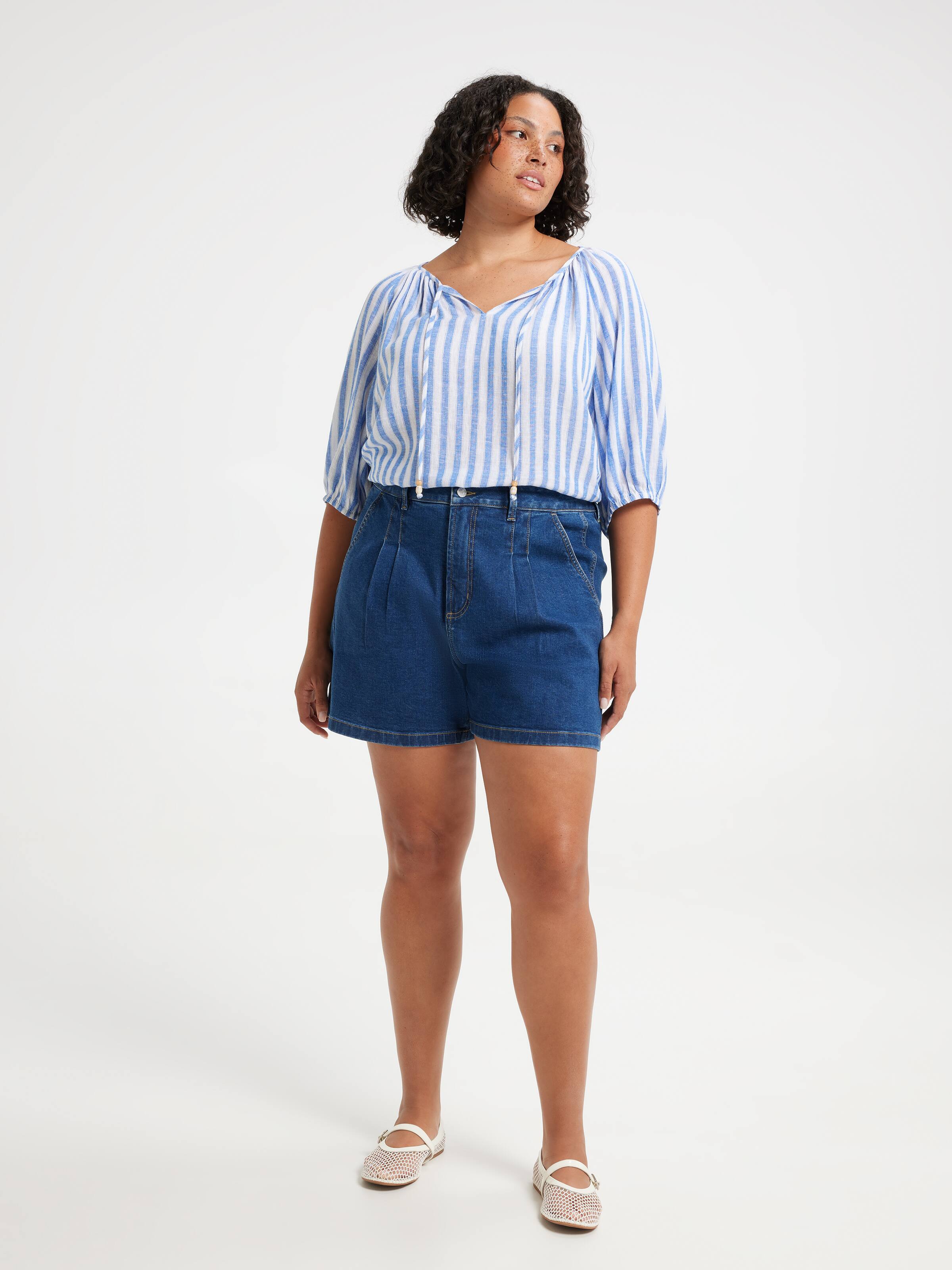 Curve Kylie Textured Top