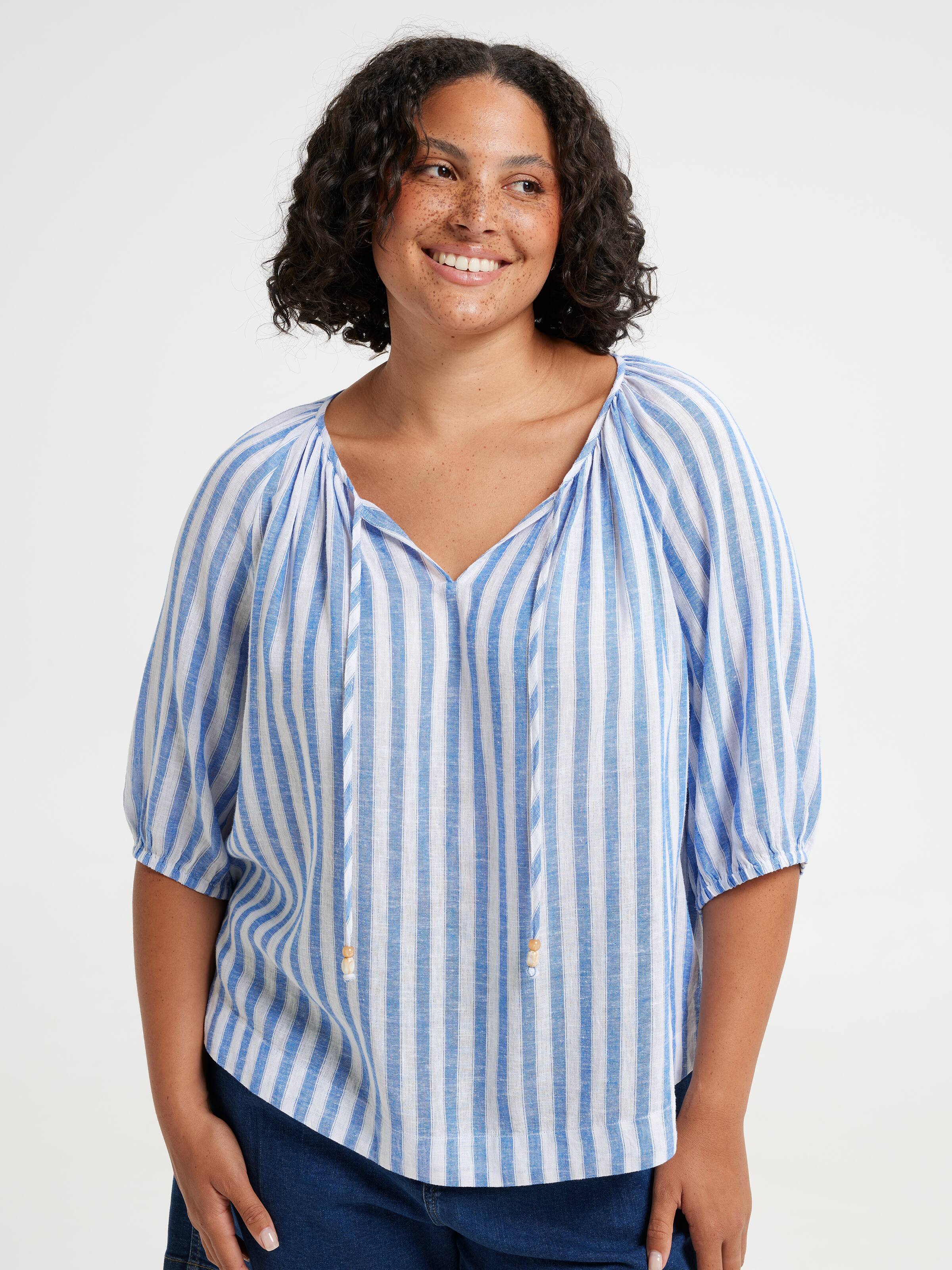 Curve Kylie Textured Top