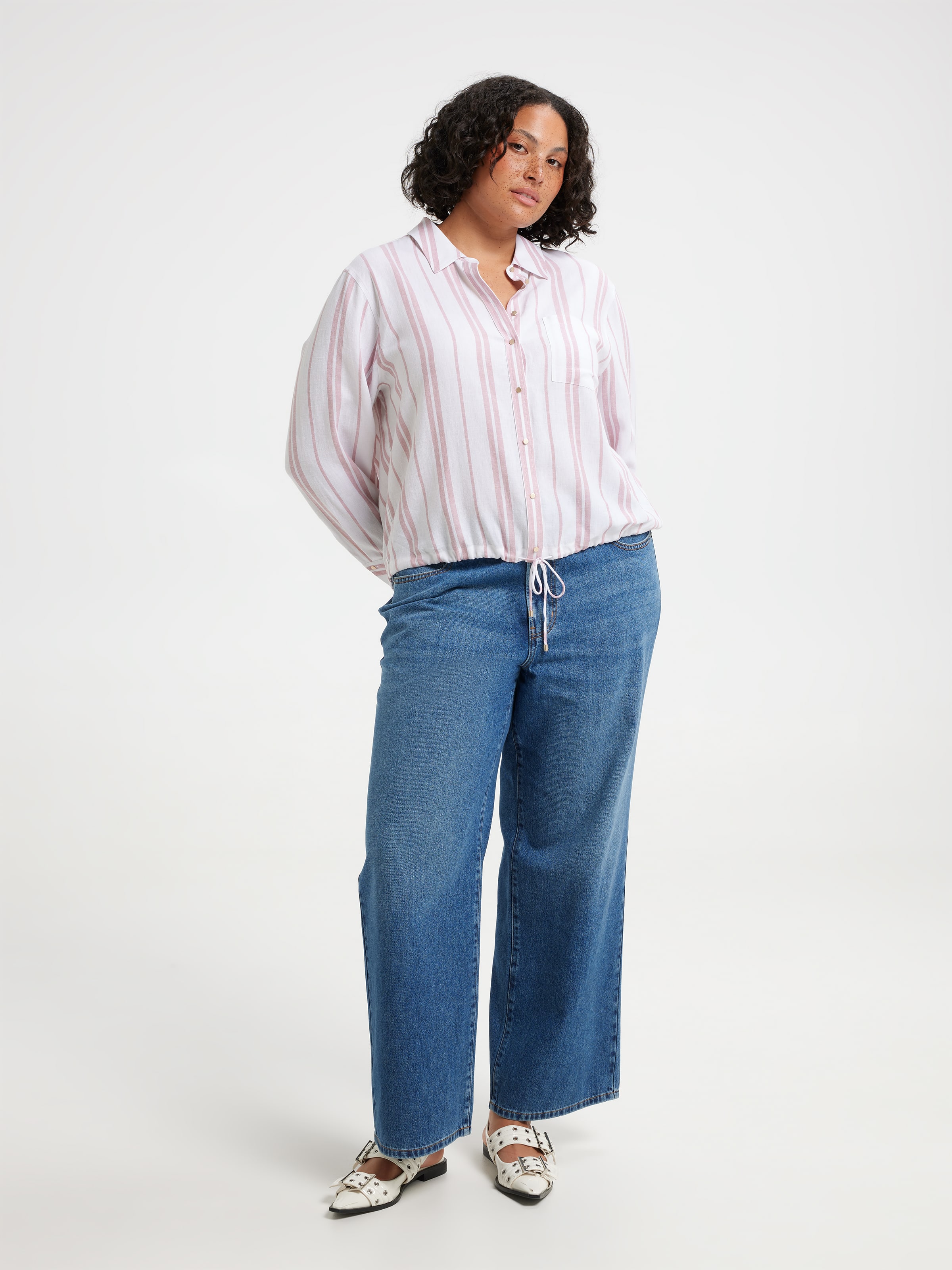 Curve Valerie Drawcord Shirt
