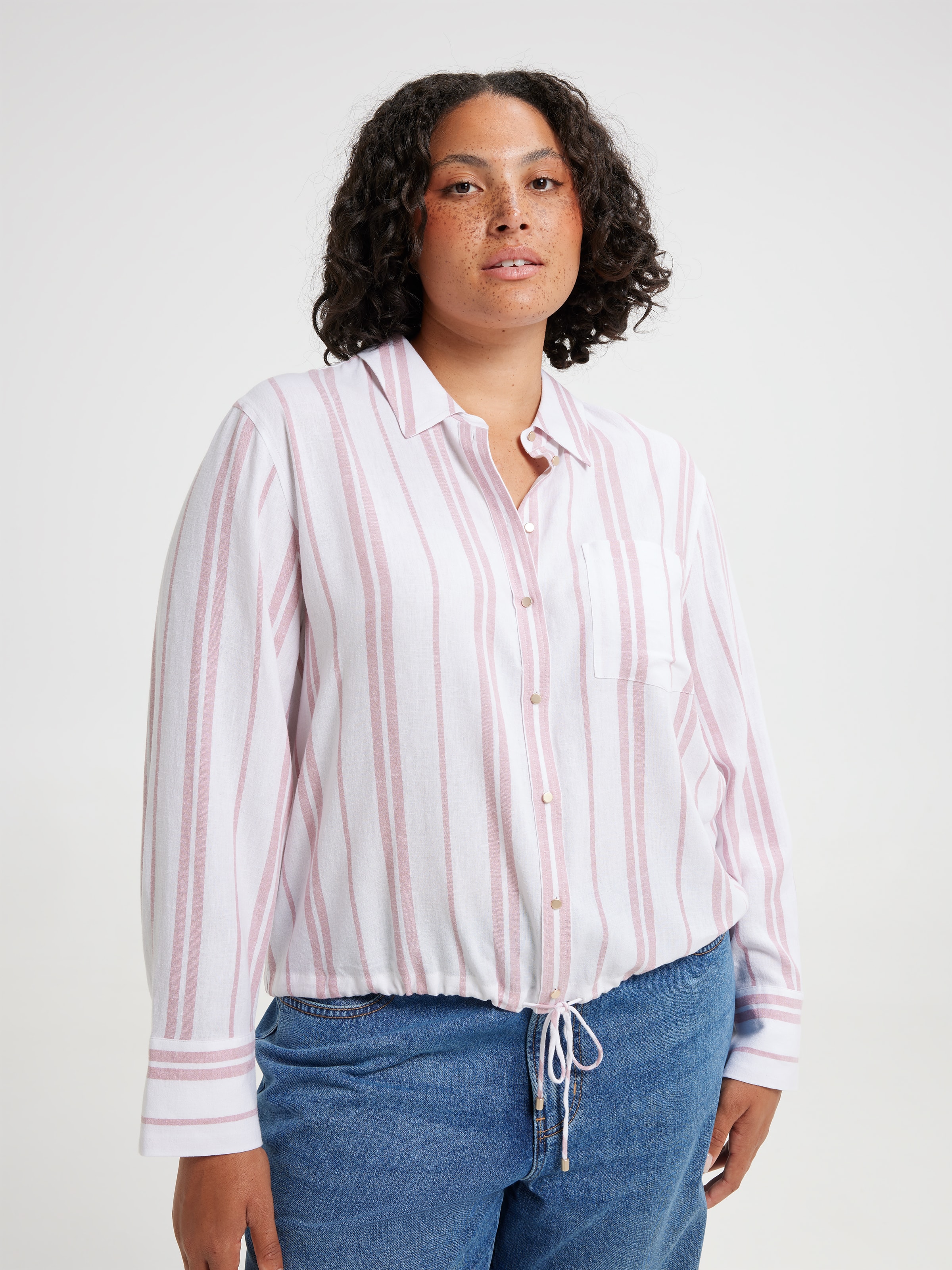 Curve Valerie Drawcord Shirt