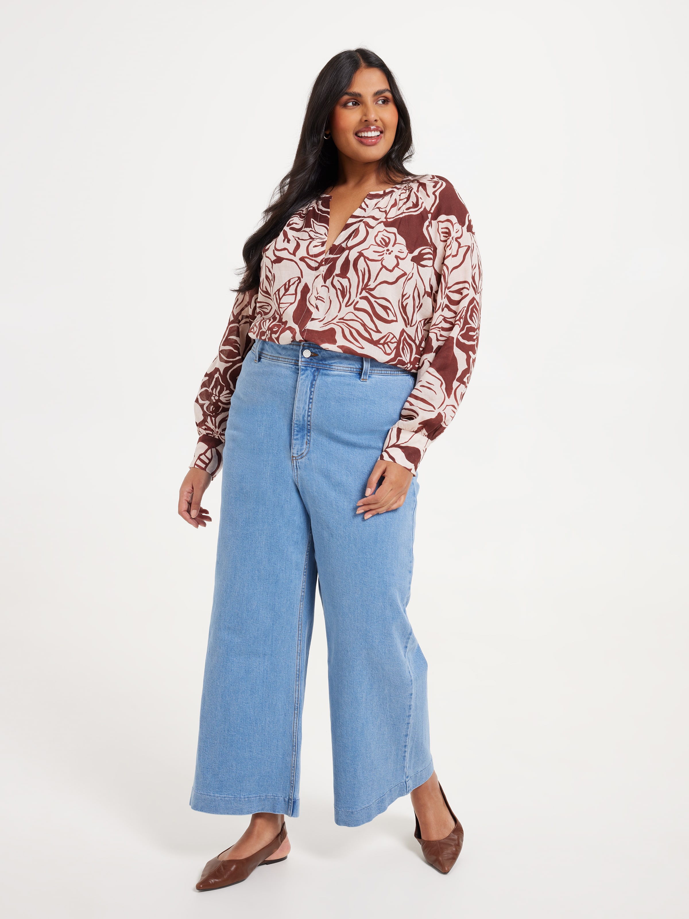 Curve Maxine Soft Blouse