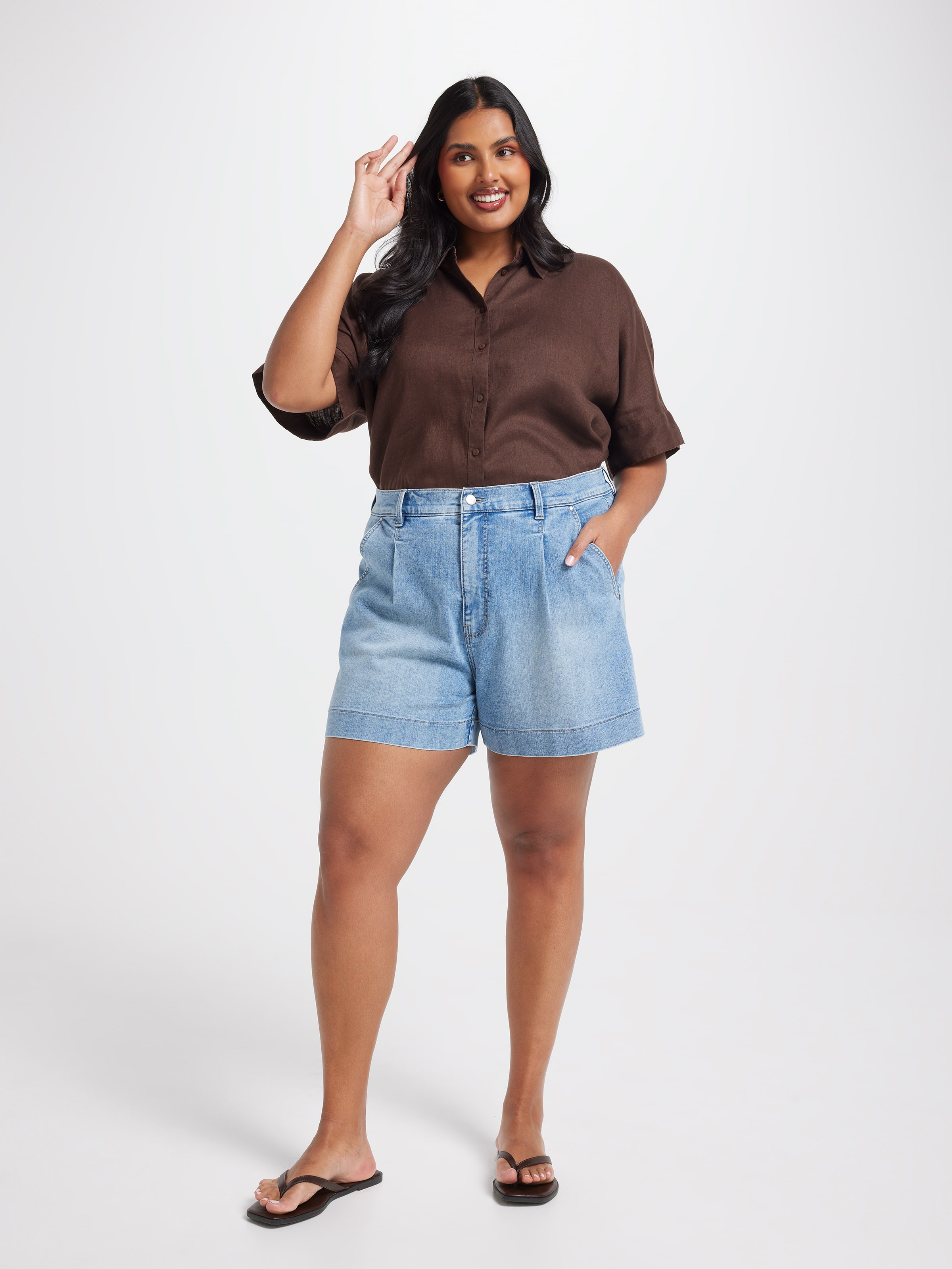 Curve Leslee Short Sleeve Shirt