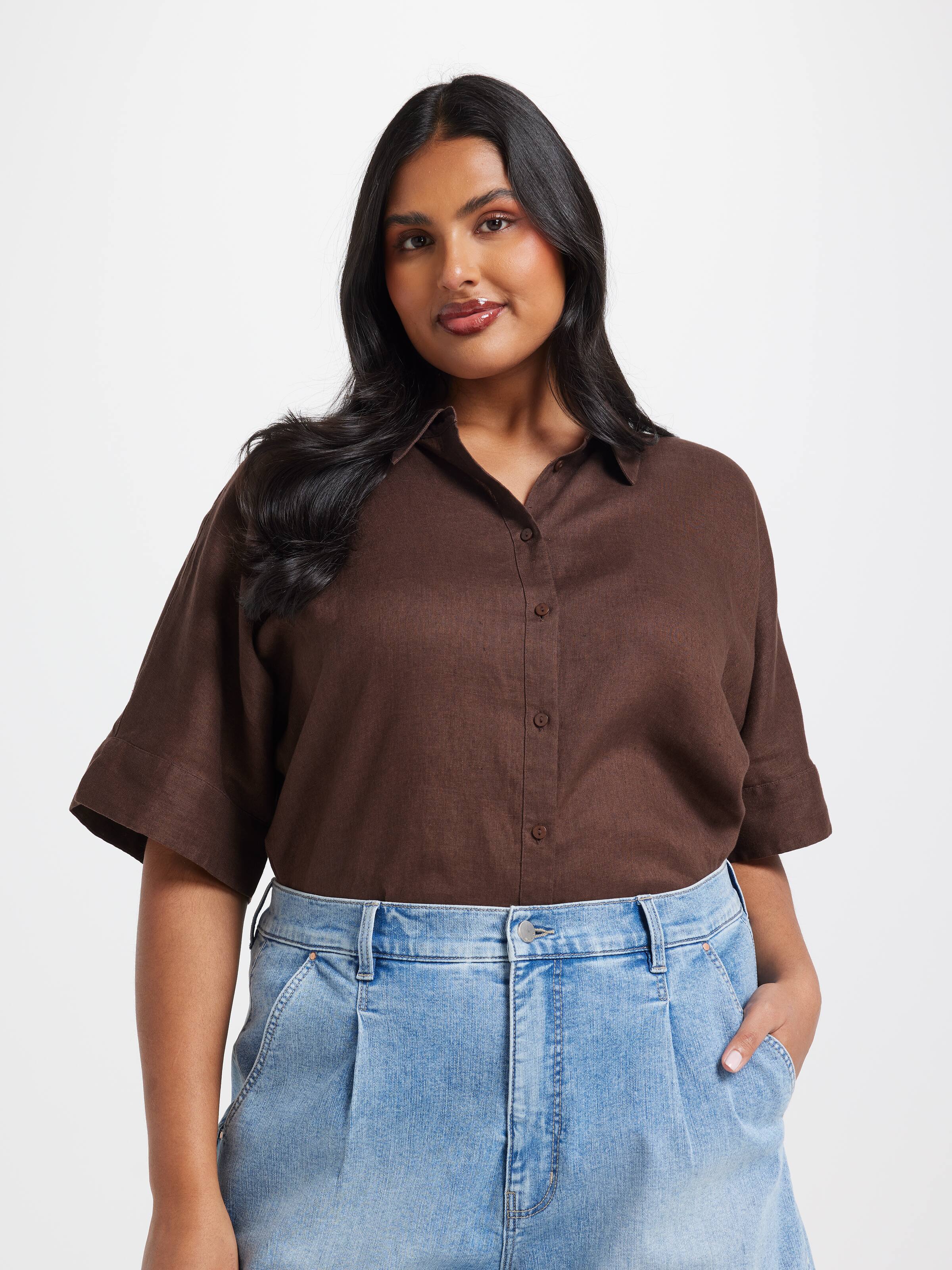 Curve Leslee Short Sleeve Shirt