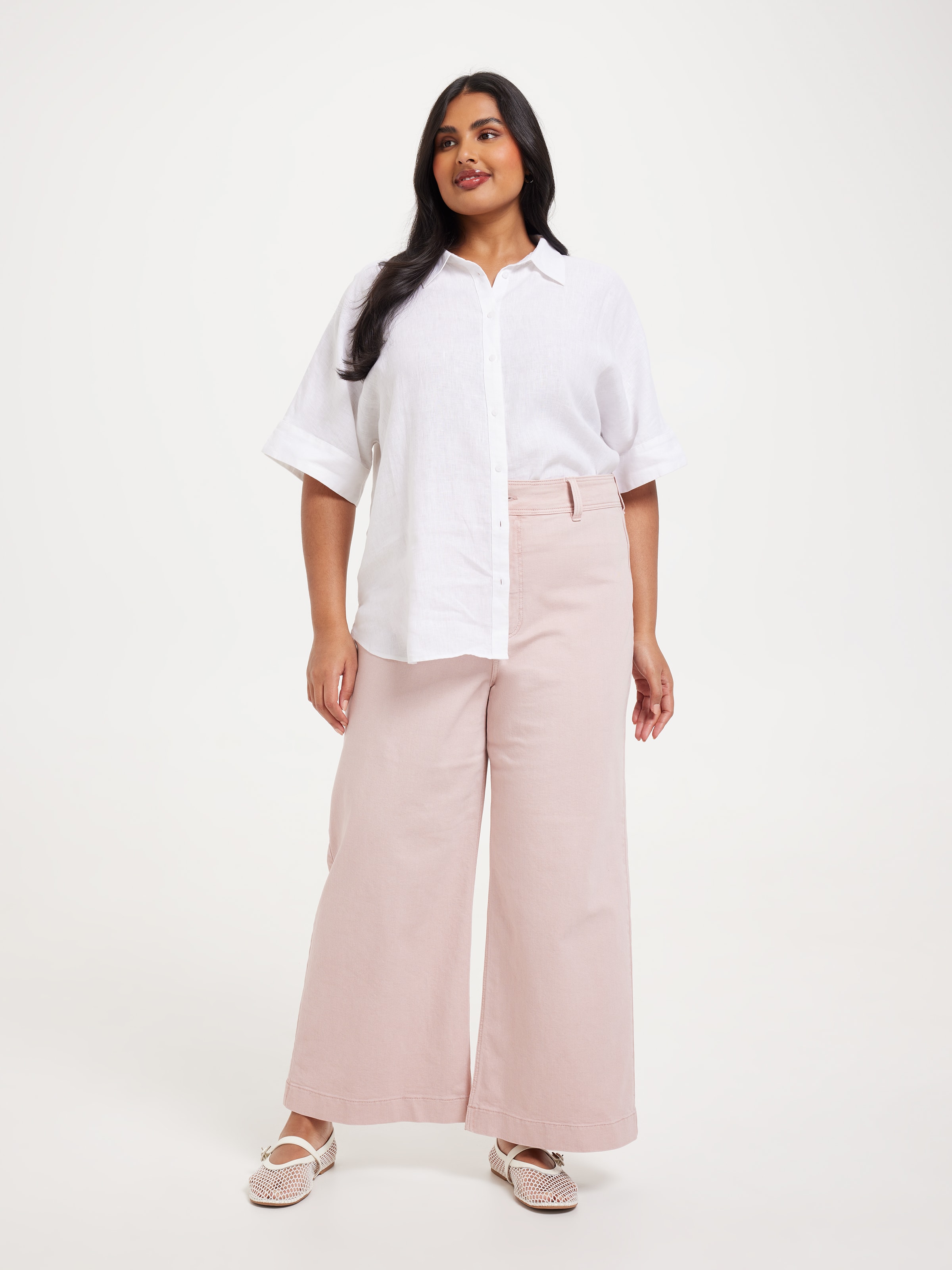 Curve Leslee Short Sleeve Shirt