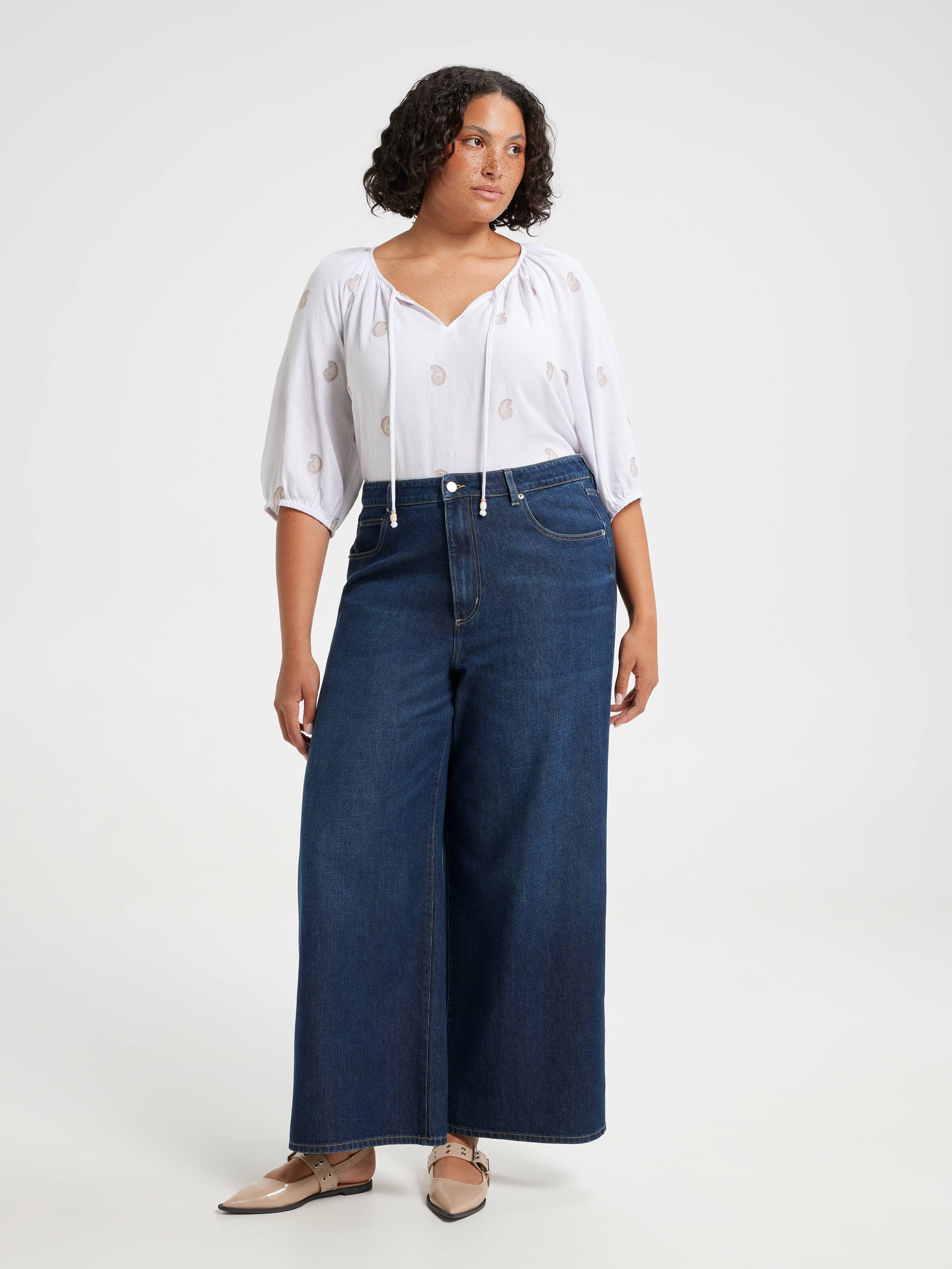 Curve Kylie Textured Top