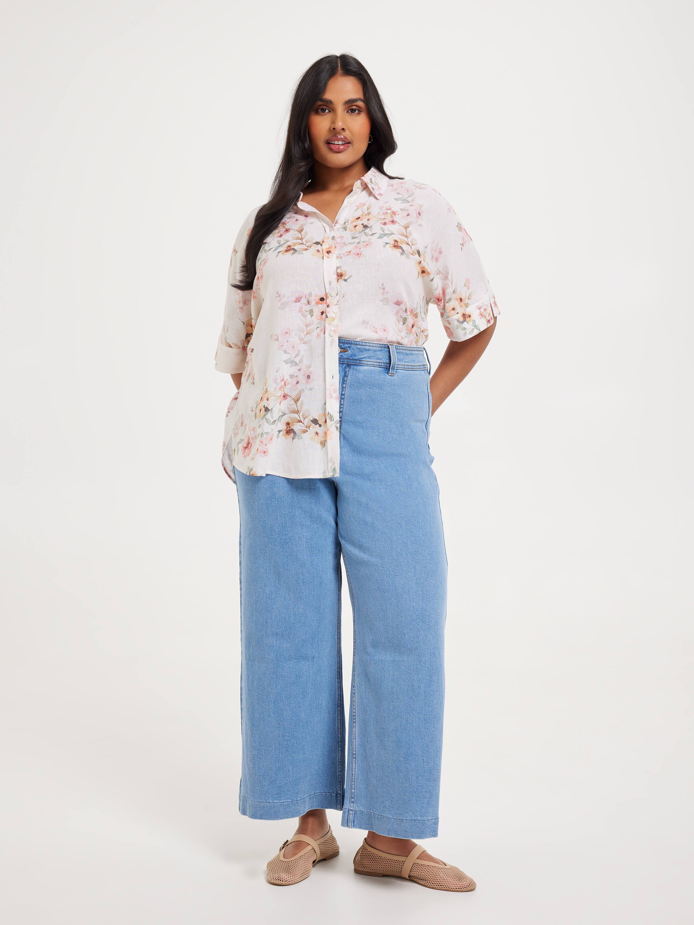 Curve Leslee Short Sleeve Shirt