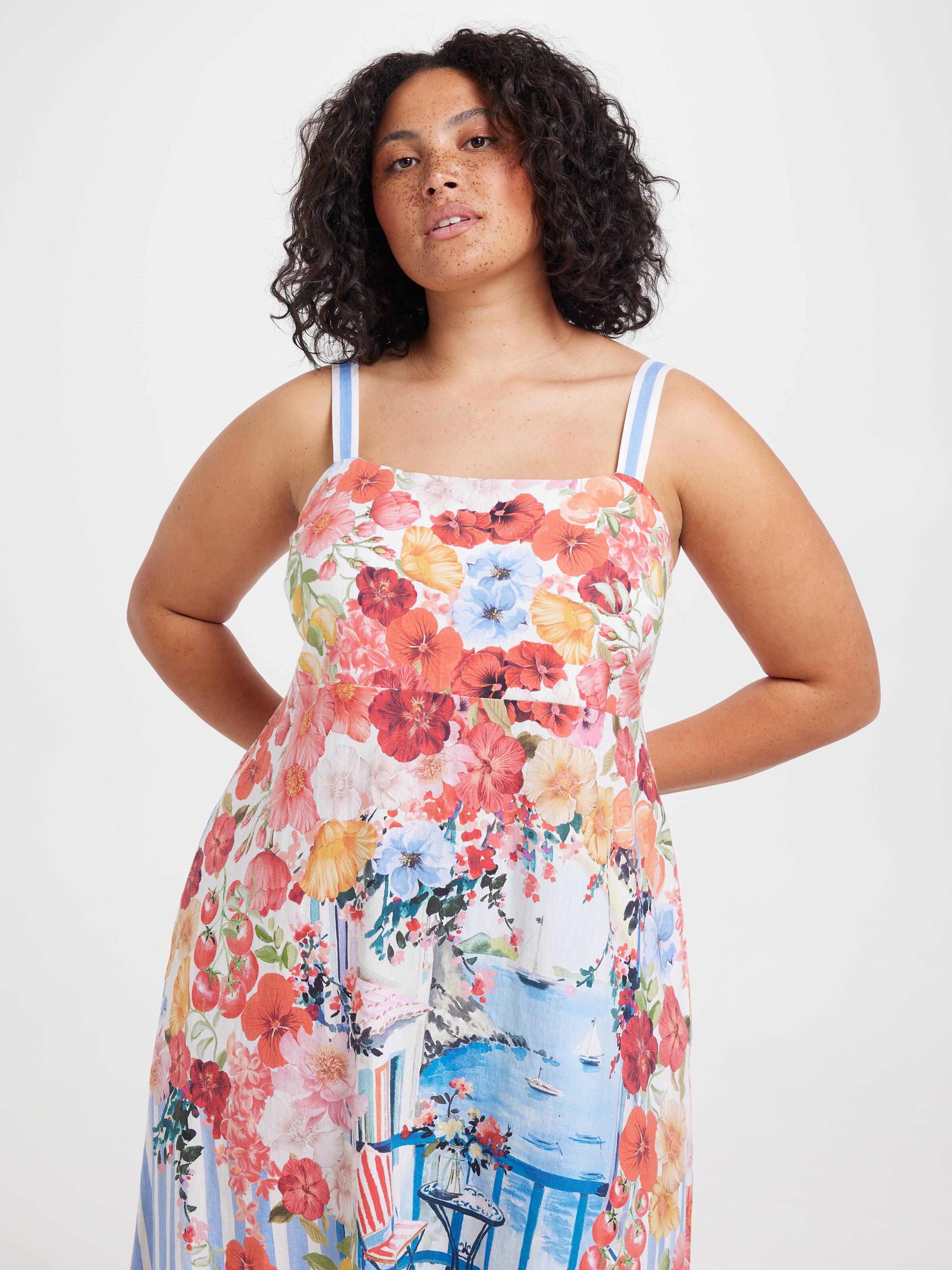 Emily Strappy Maxi Dress