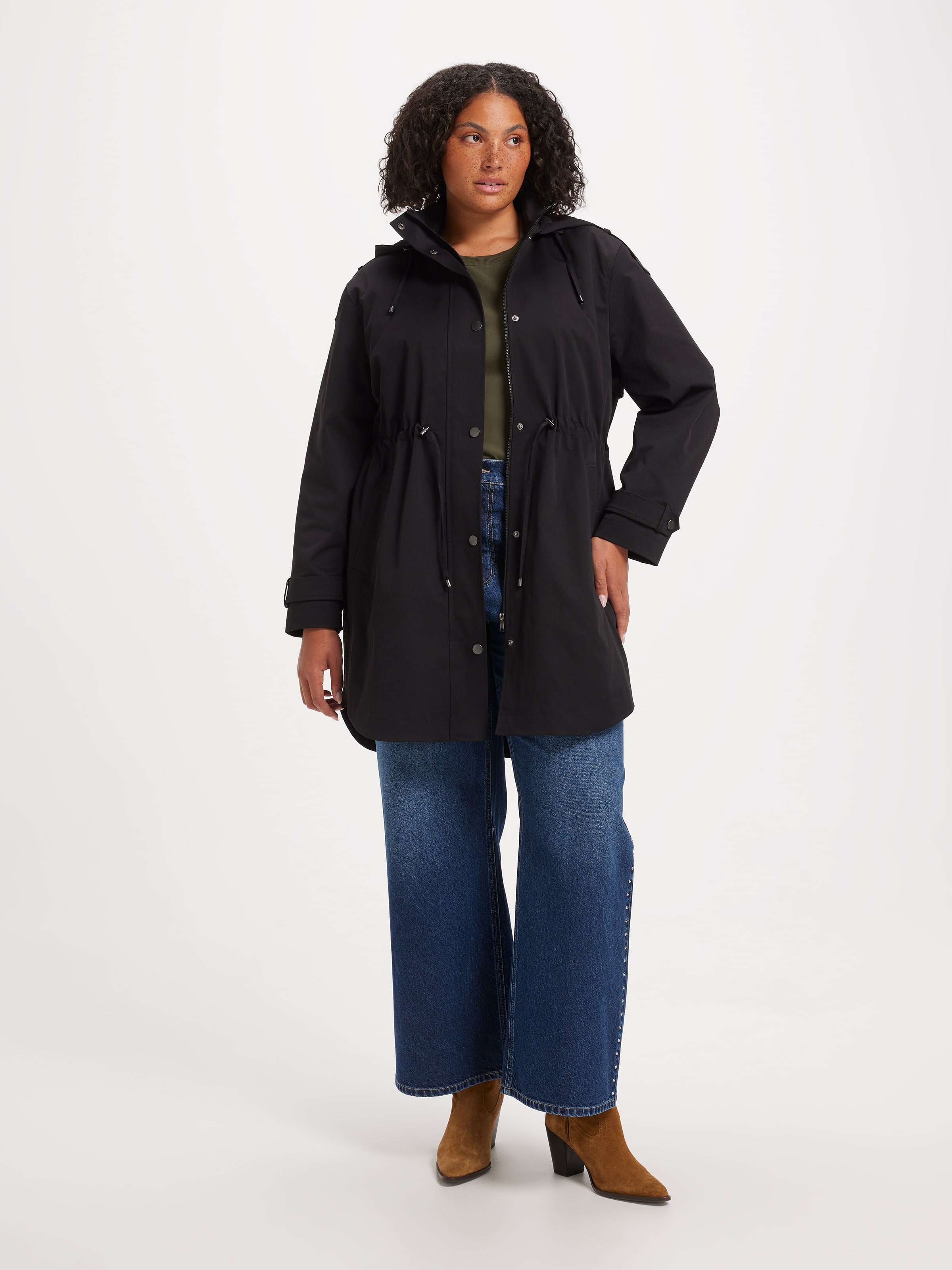 Curve Aster Mid Anorak - Just Jeans Online