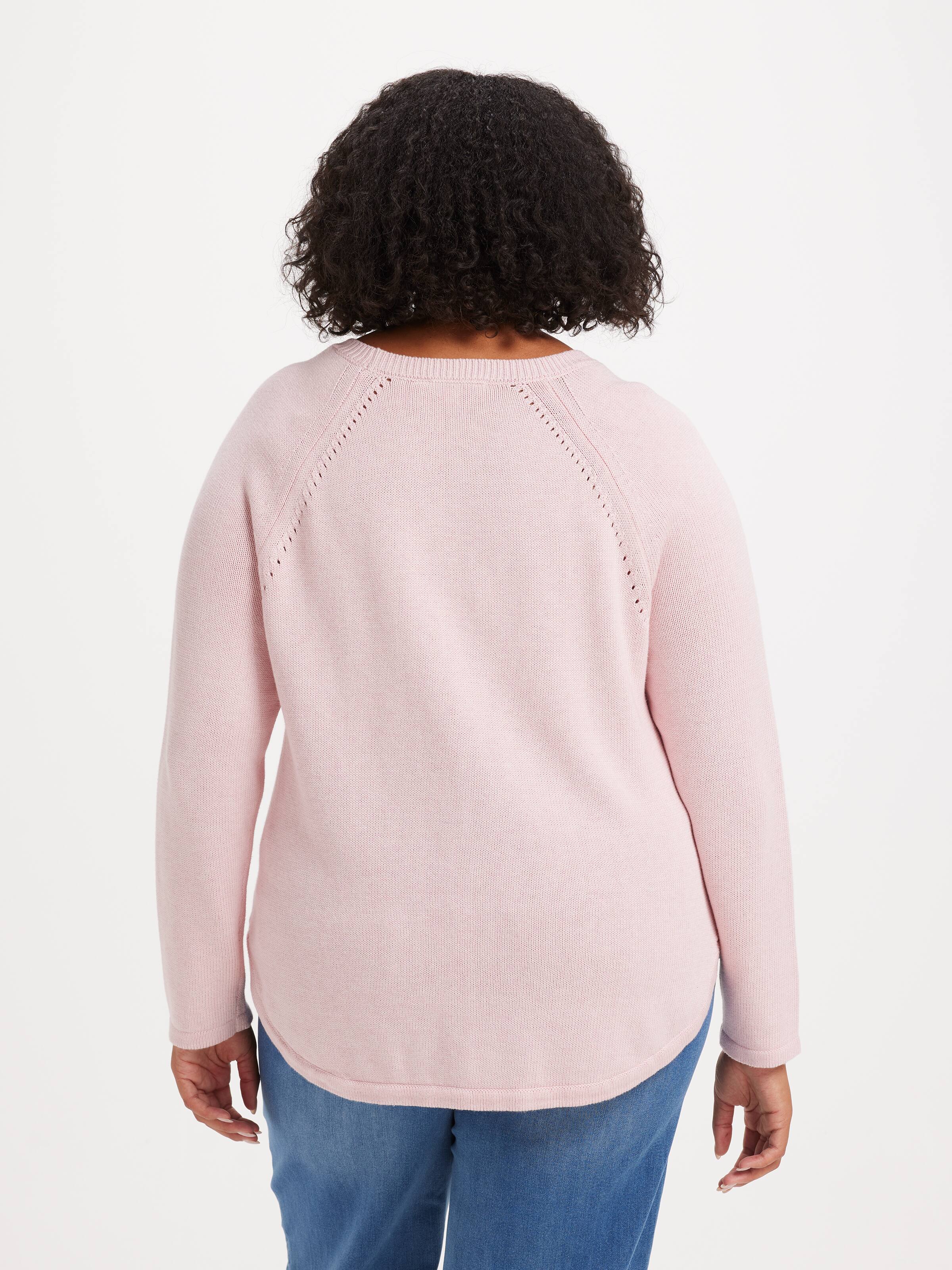 Curve Millie Scoop Hem Pullover