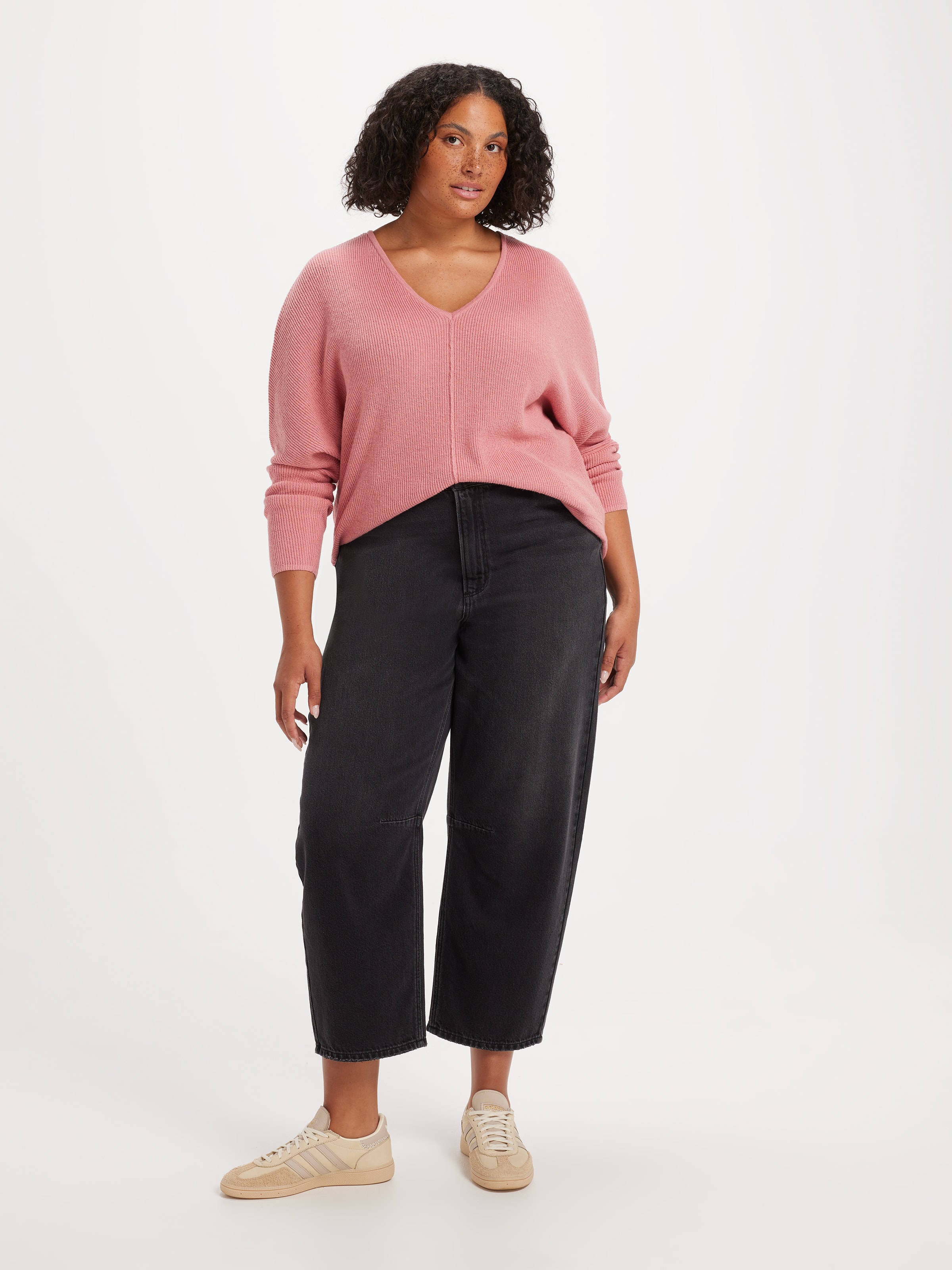 Curve Claire V Neck Pullover