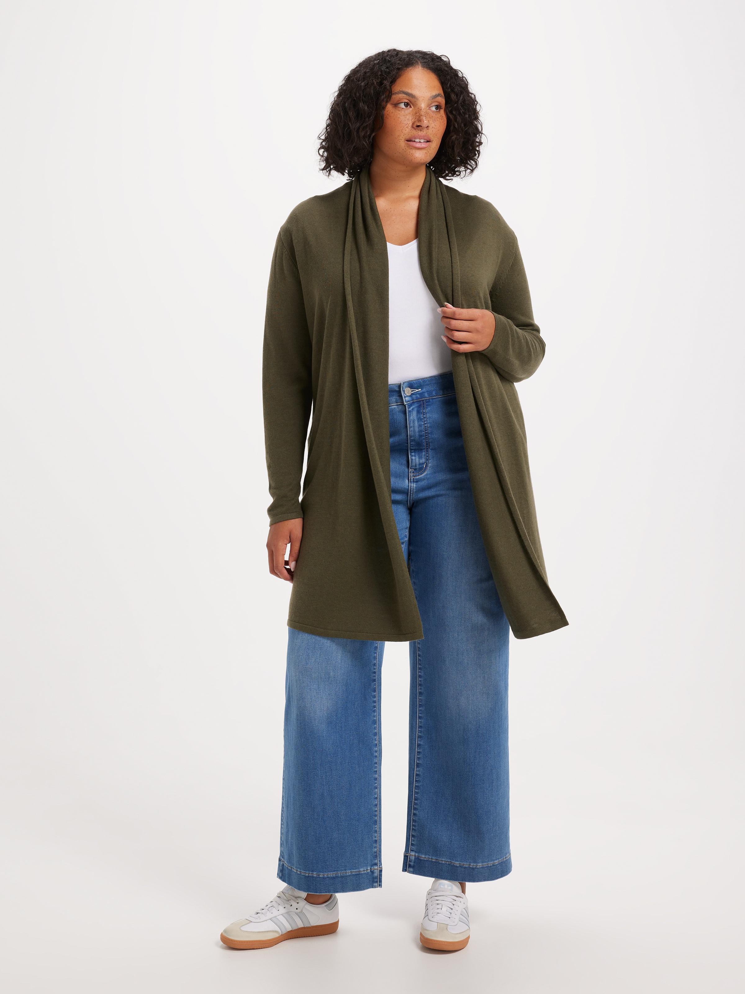 Curve Jennifer Midi Shawl Cardi