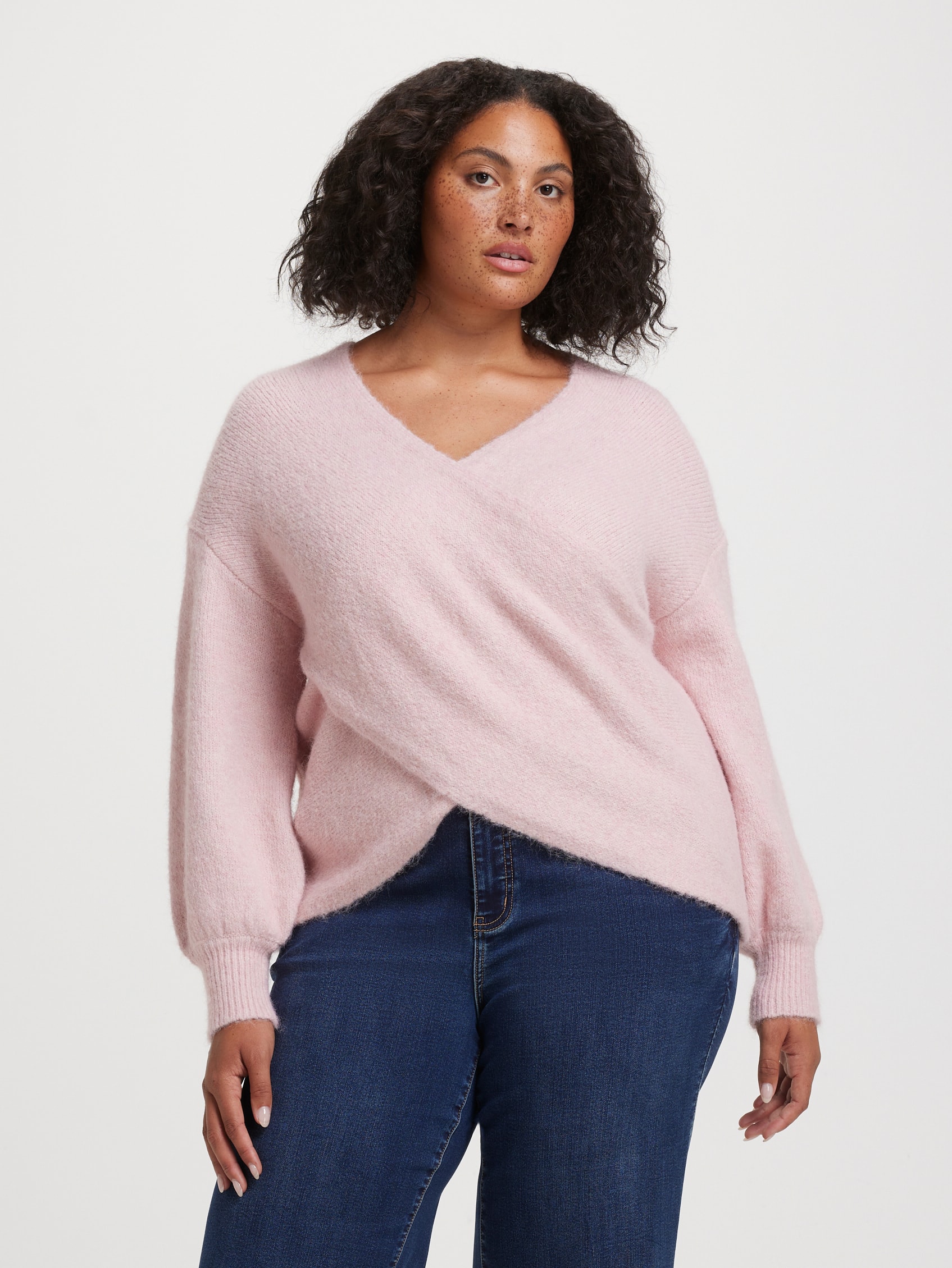 Curve Vanessa Wrap Pullover