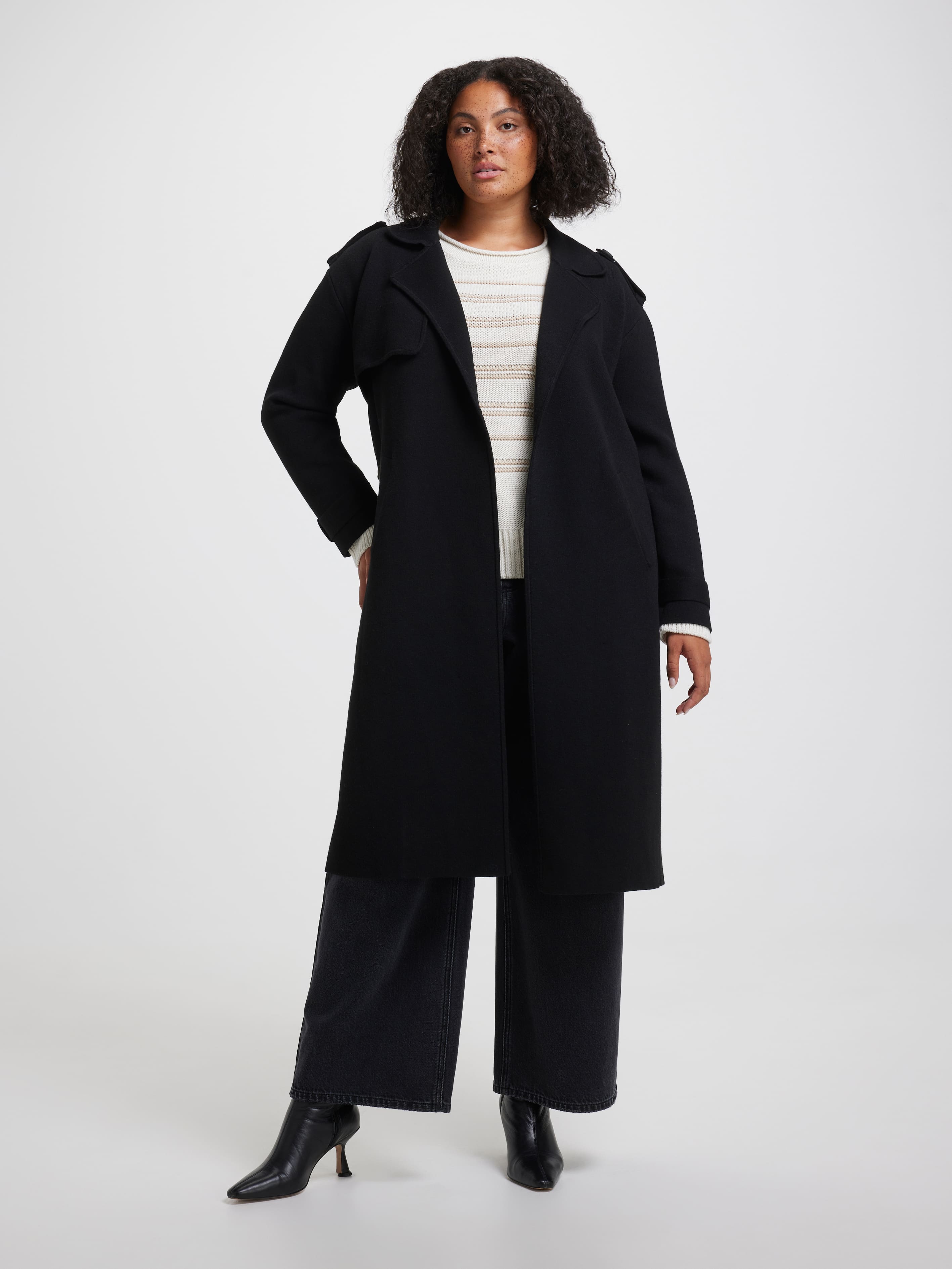 Curve Anneliese Trench Wrap Coatigan