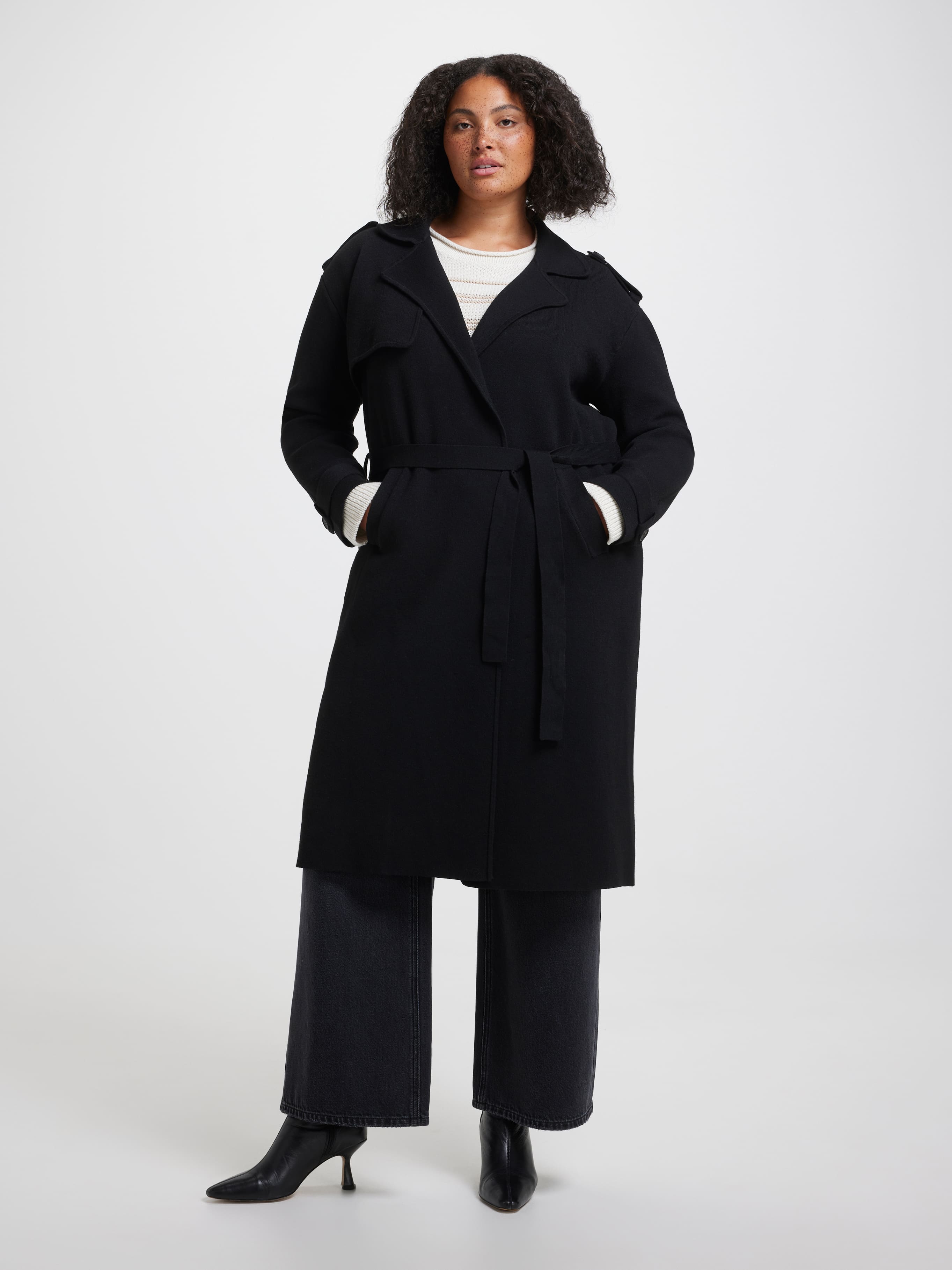 Curve Anneliese Trench Wrap Coatigan