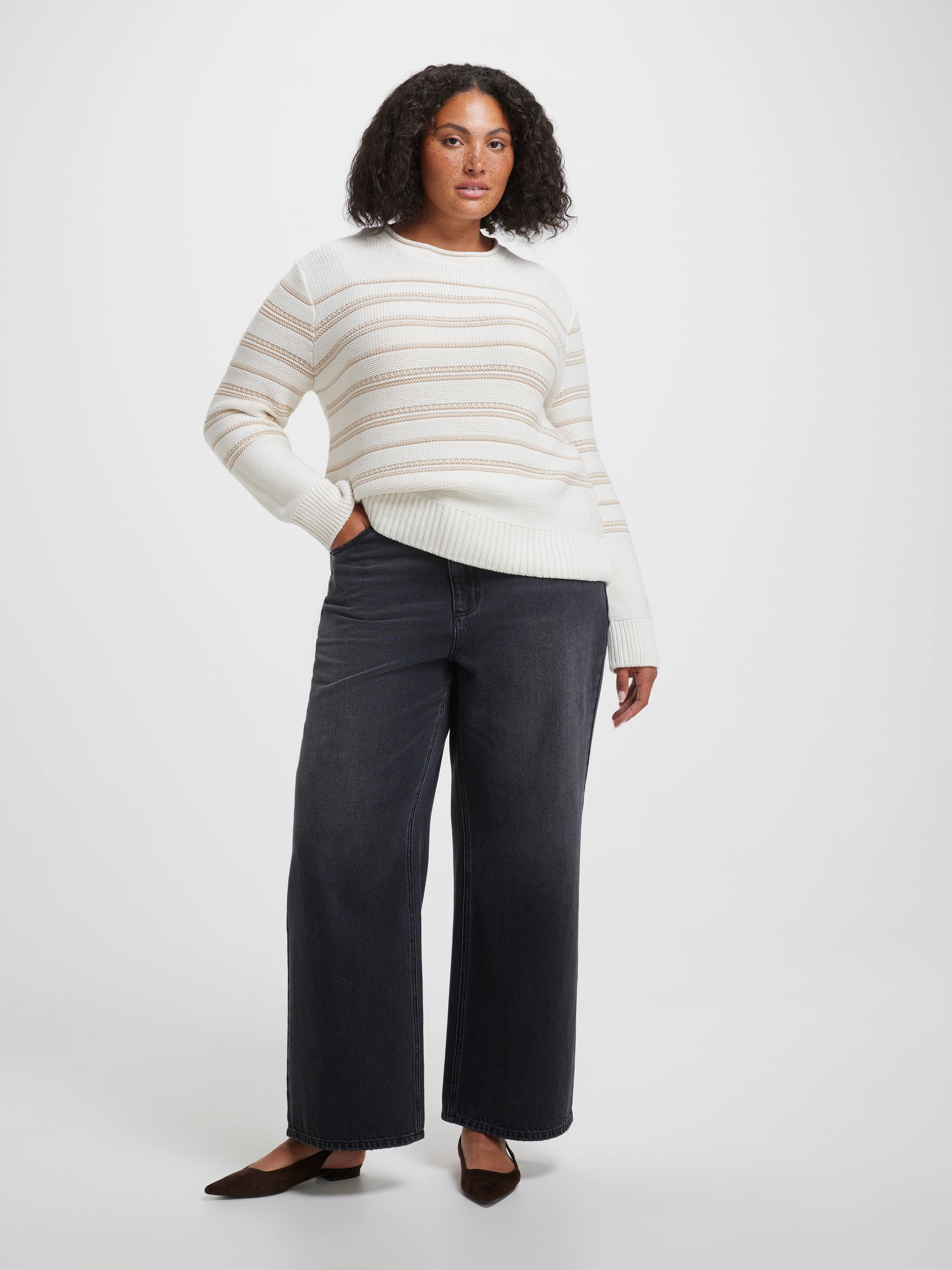 Curve Darla Roll Neck Pullover