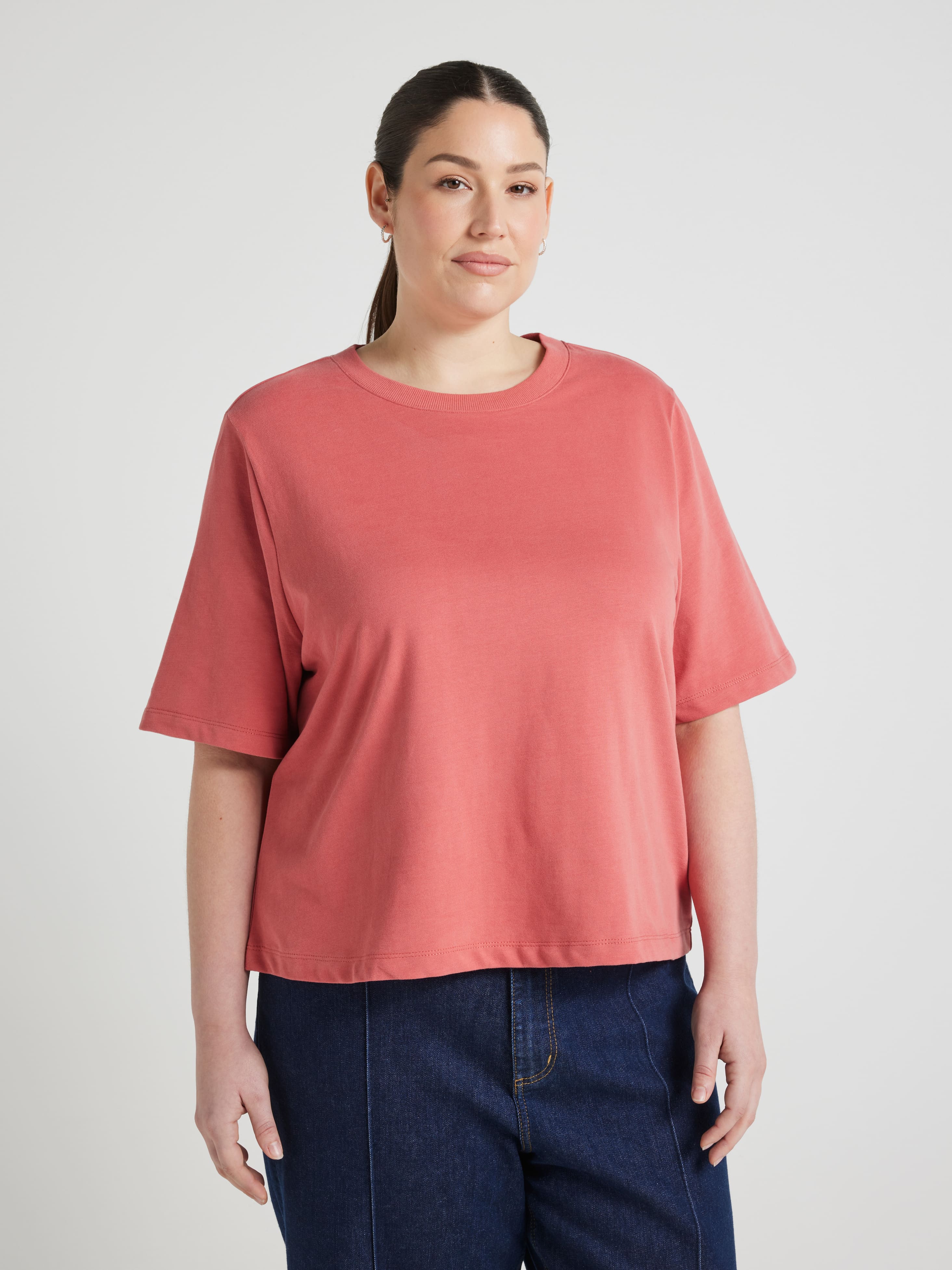 Curve Boxy Crop Tee