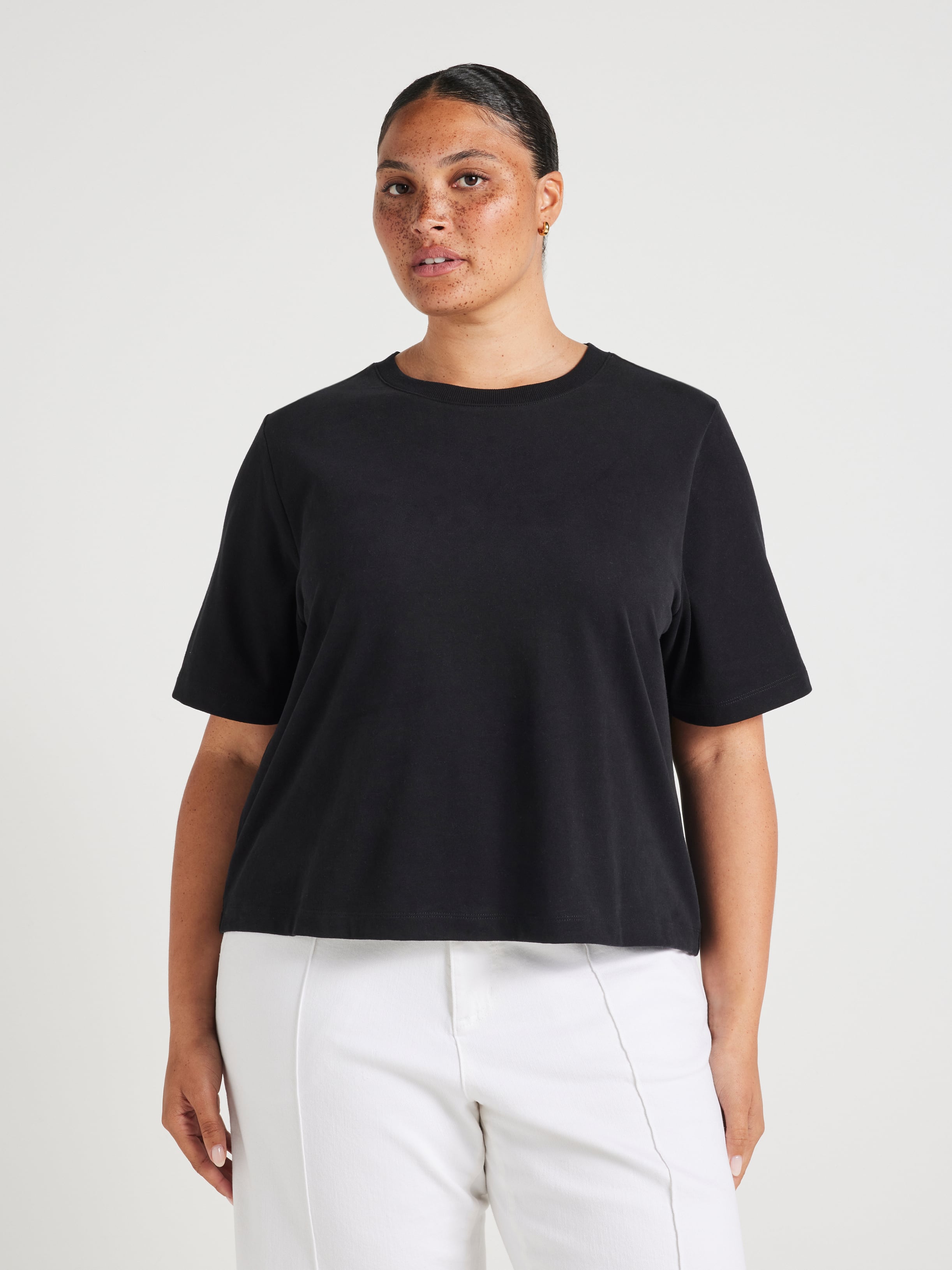 Curve Boxy Crop Tee