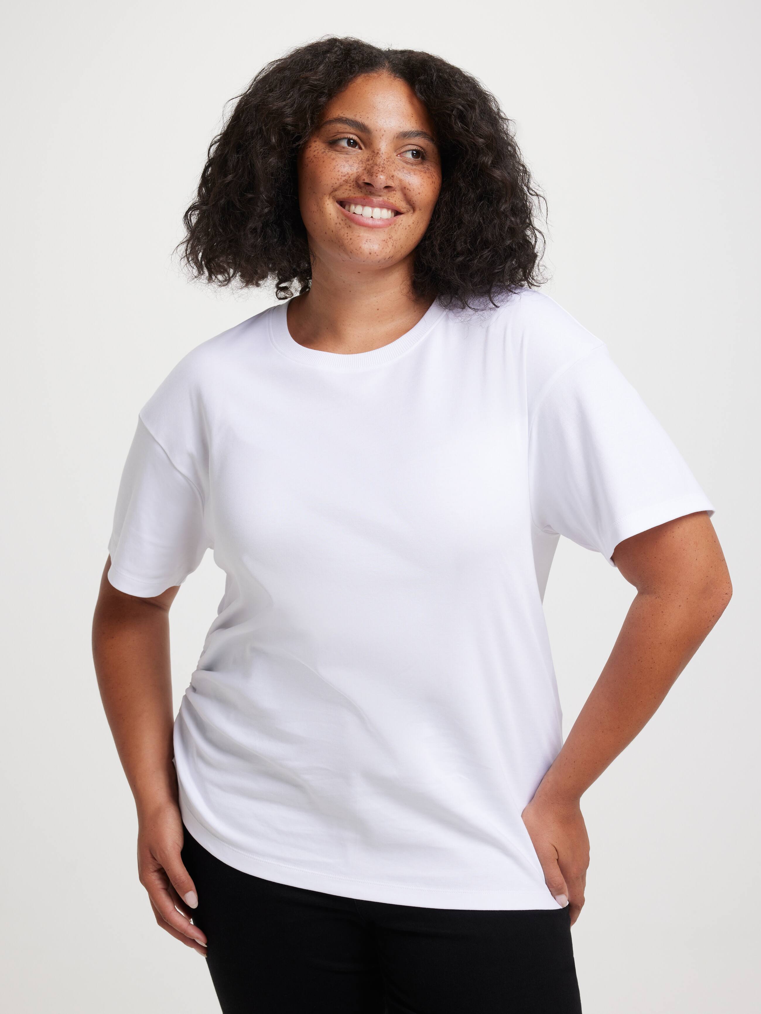 Curve Piper Gathered Tee