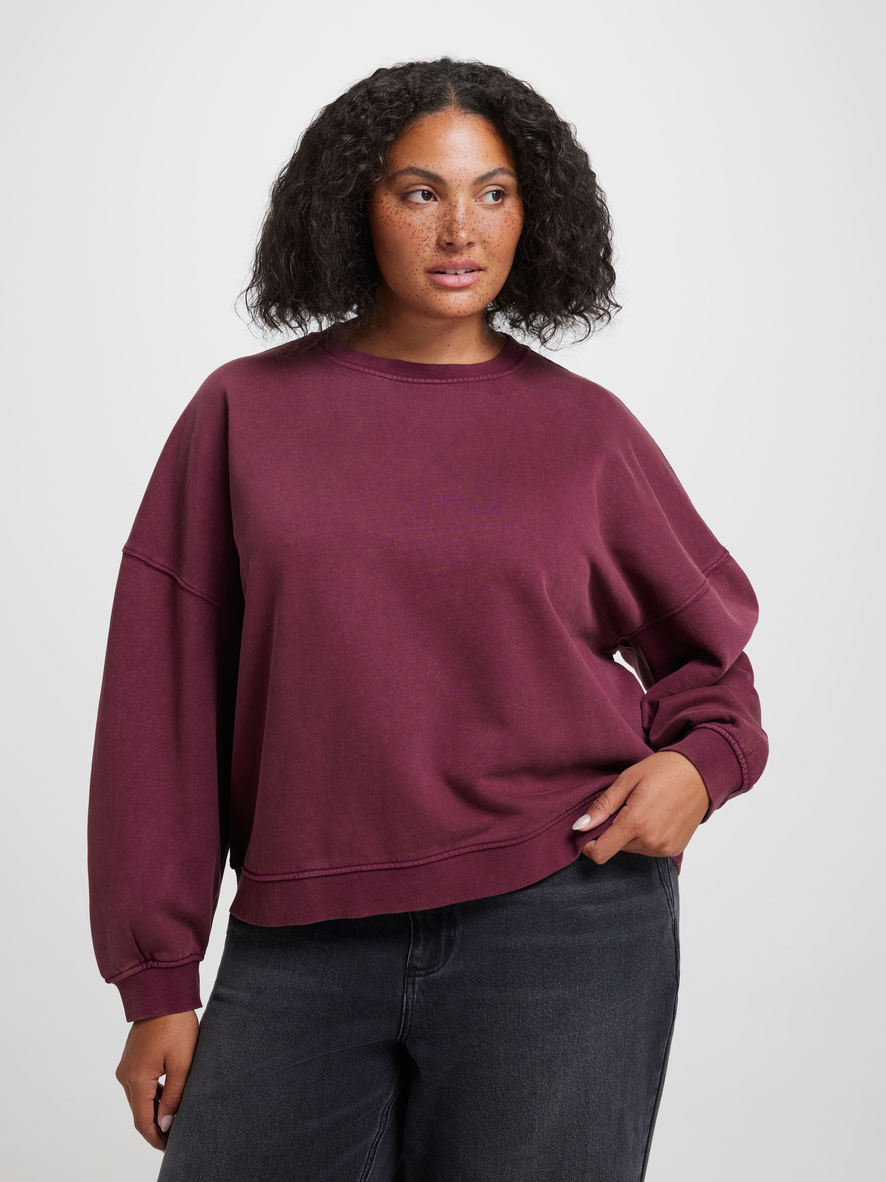 Curve The Signature Overdyed Sweat